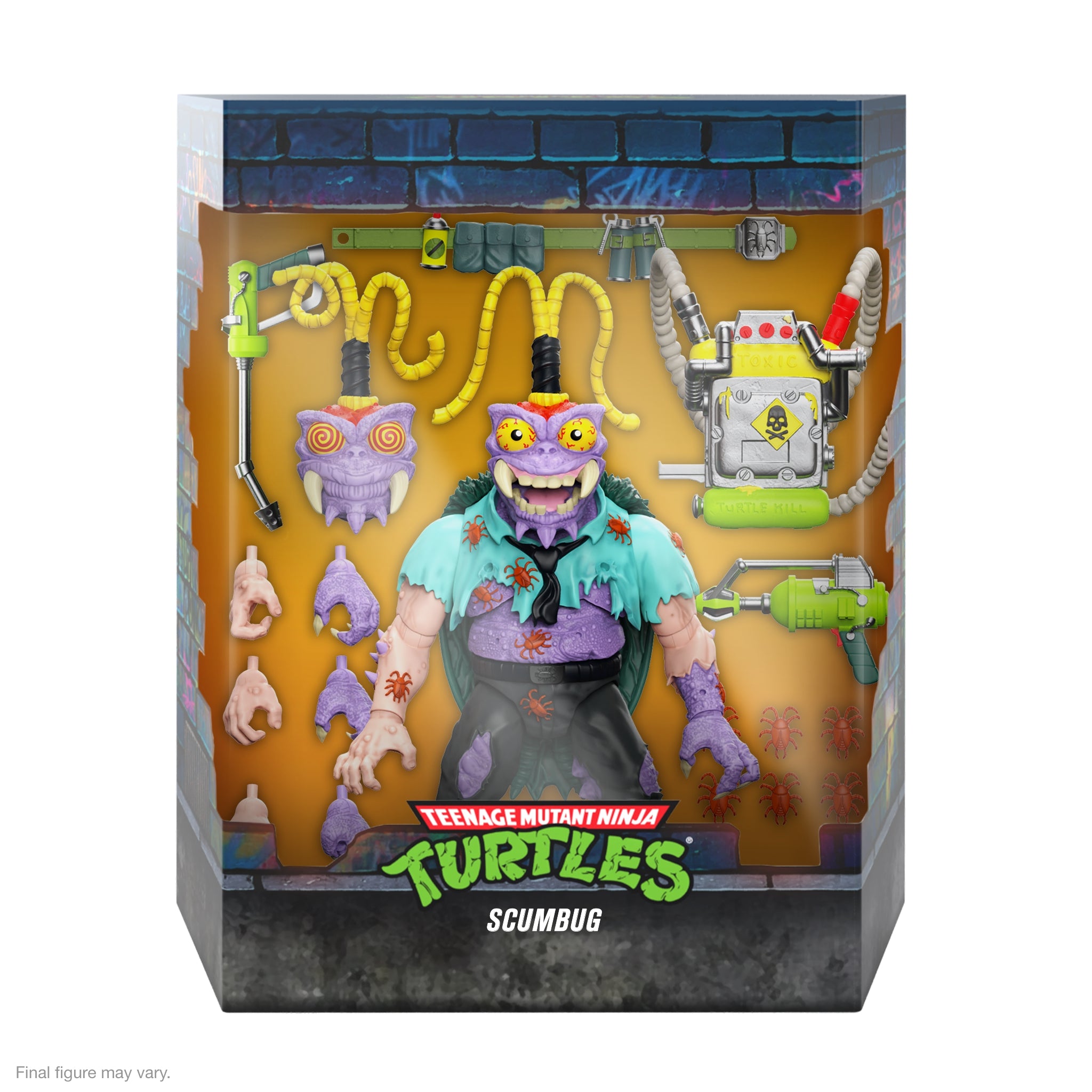 Super7 TMNT Scumbug figurină 18 cm Wave 9