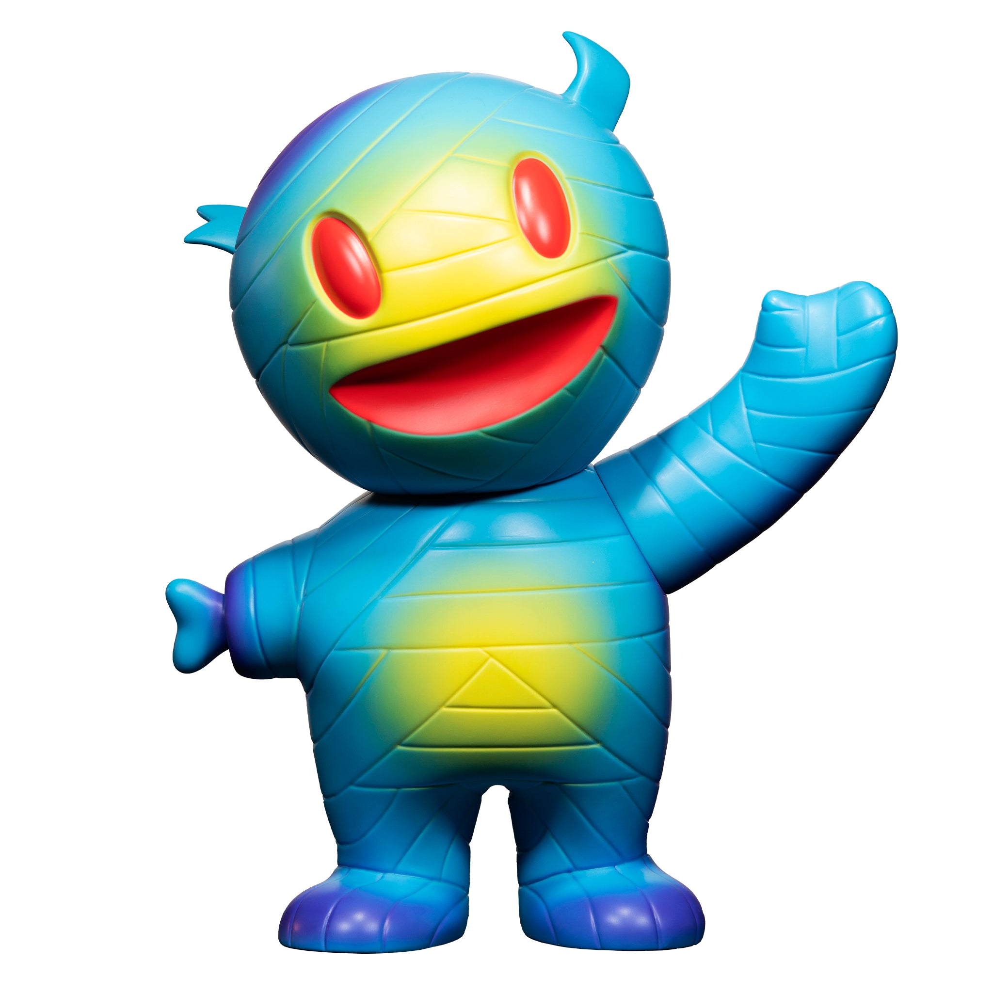 Super7 Supersize Mummy Boy figurina vinil albastru galben