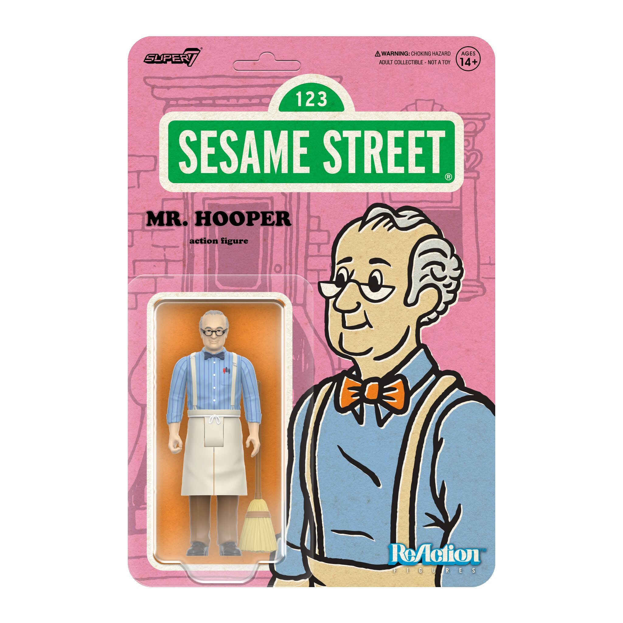 Super7 Sesame Street Wave 3 set 4 figurine articulate