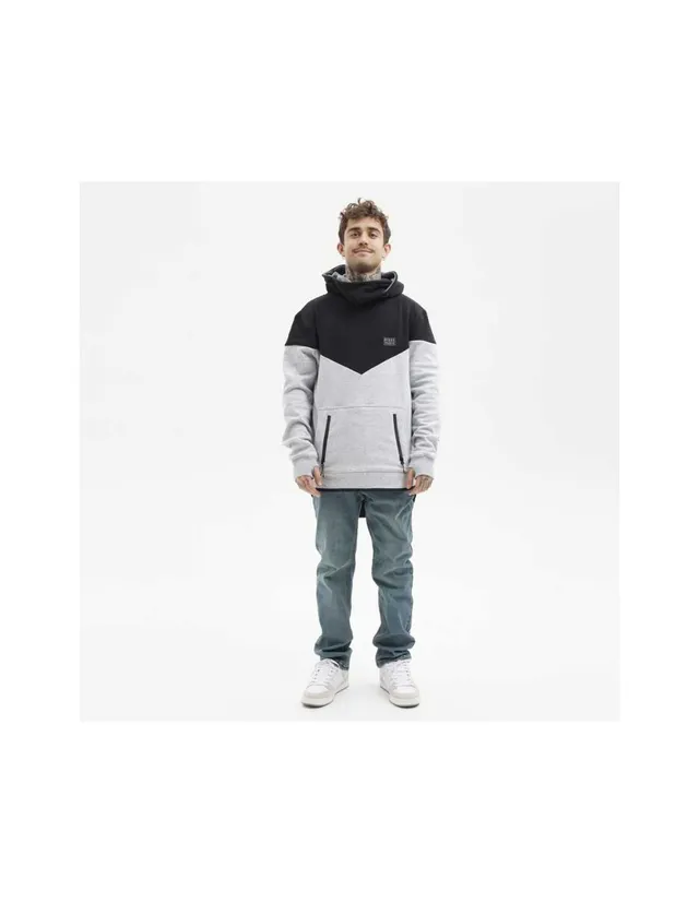Hydroponic DH Plow hanorac Black Heather Grey vatelinat