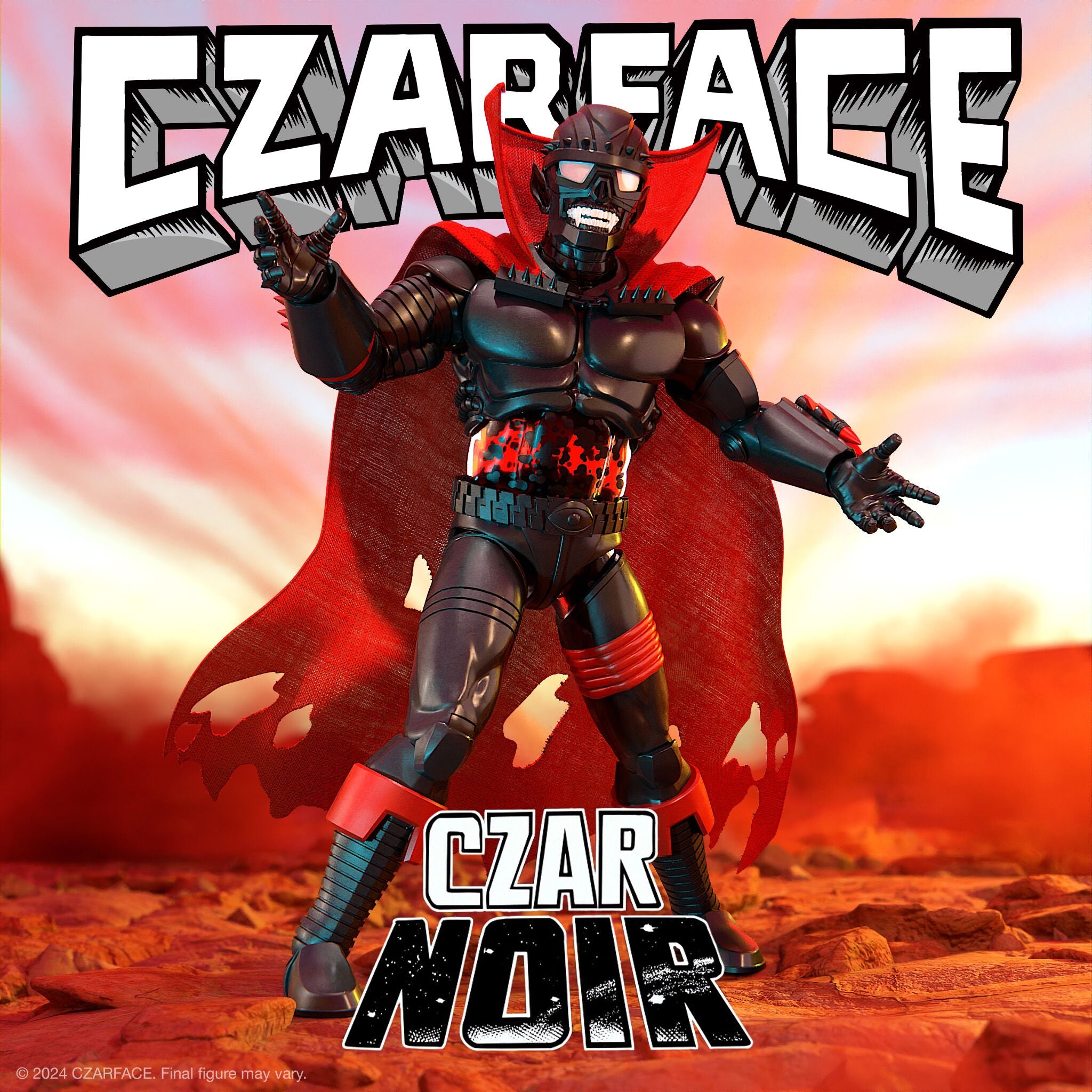 Super7 ULTIMATES Czarface Czar Noir figurină 7 inch