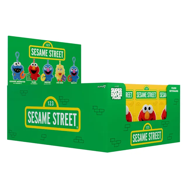 Super7 Sesame Street breloc plus 10cm set 12 blind box