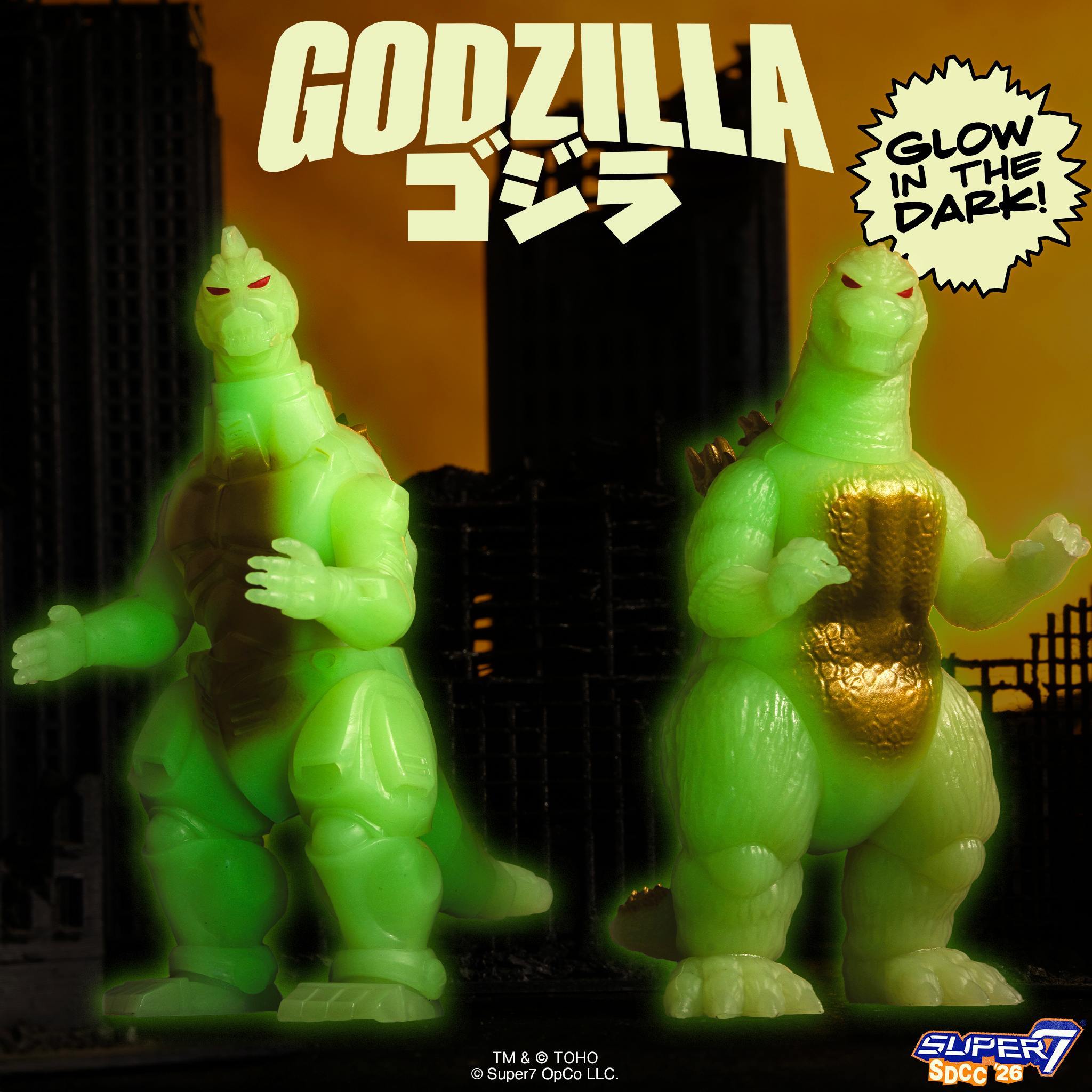 Super7 Toho ReAction Godzilla 89 Mechagodzilla 93 set 2