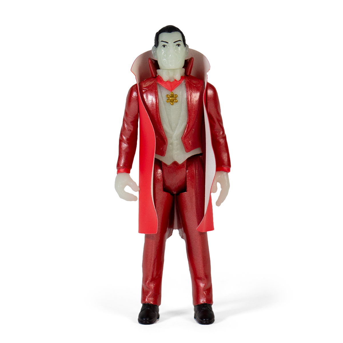 Super7 ReAction Universal Monsters Dracula figurina fosforescenta