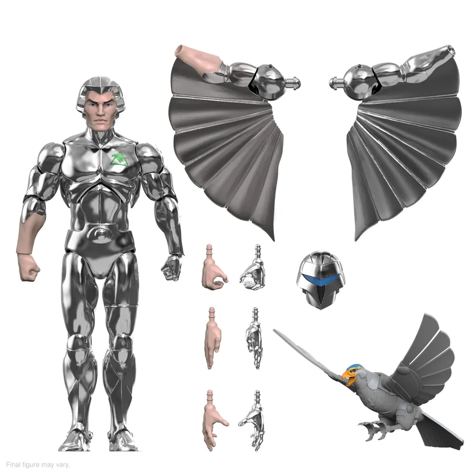 Super7 Ultimates SilverHawks Quicksilver Toy figurină 18 cm