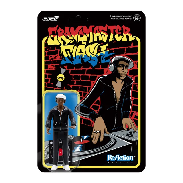 Super7 ReAction Grandmaster Flash figurină 9,5 cm
