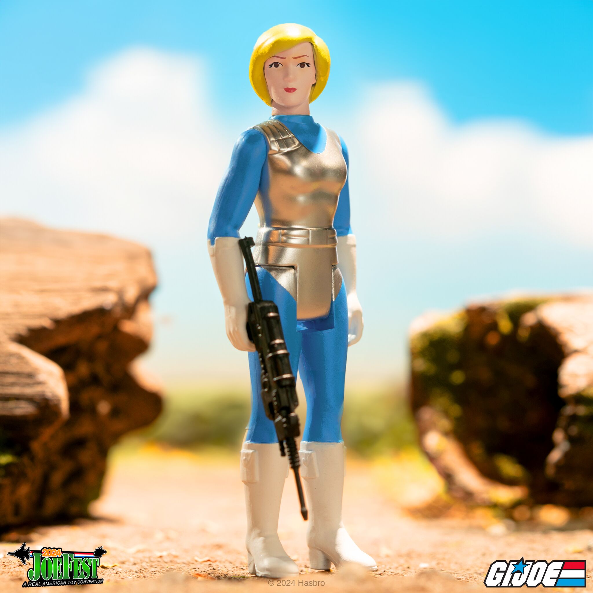 Super7 G.I. Joe Glenda figurina articulata cu blaster