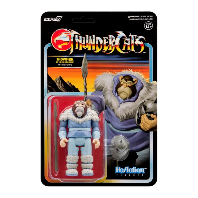 Super7 ThunderCats ReAction figurină Snowman Hook Mountain articulată