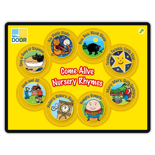 Yellow Door Come Alive Nursery Rhymes aplicatie 8 rime