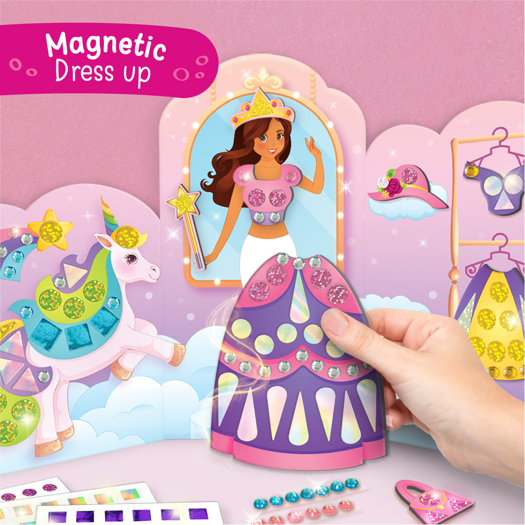 Imagimake Unicorn Craft Kit set creativitate fetite 5-9 ani