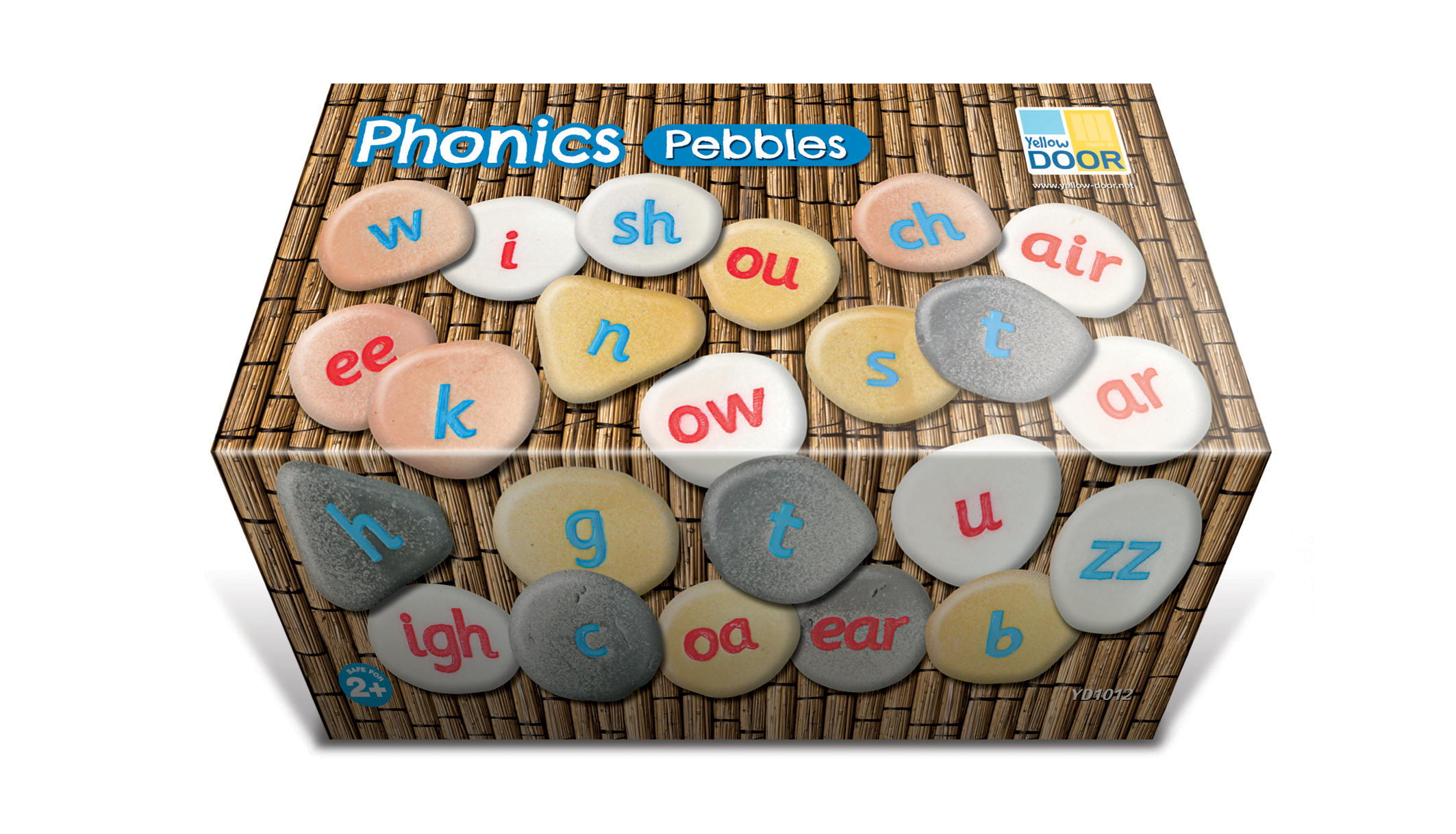 Yellow Door Phonics Pebbles pietre fonetică set 64 exterior