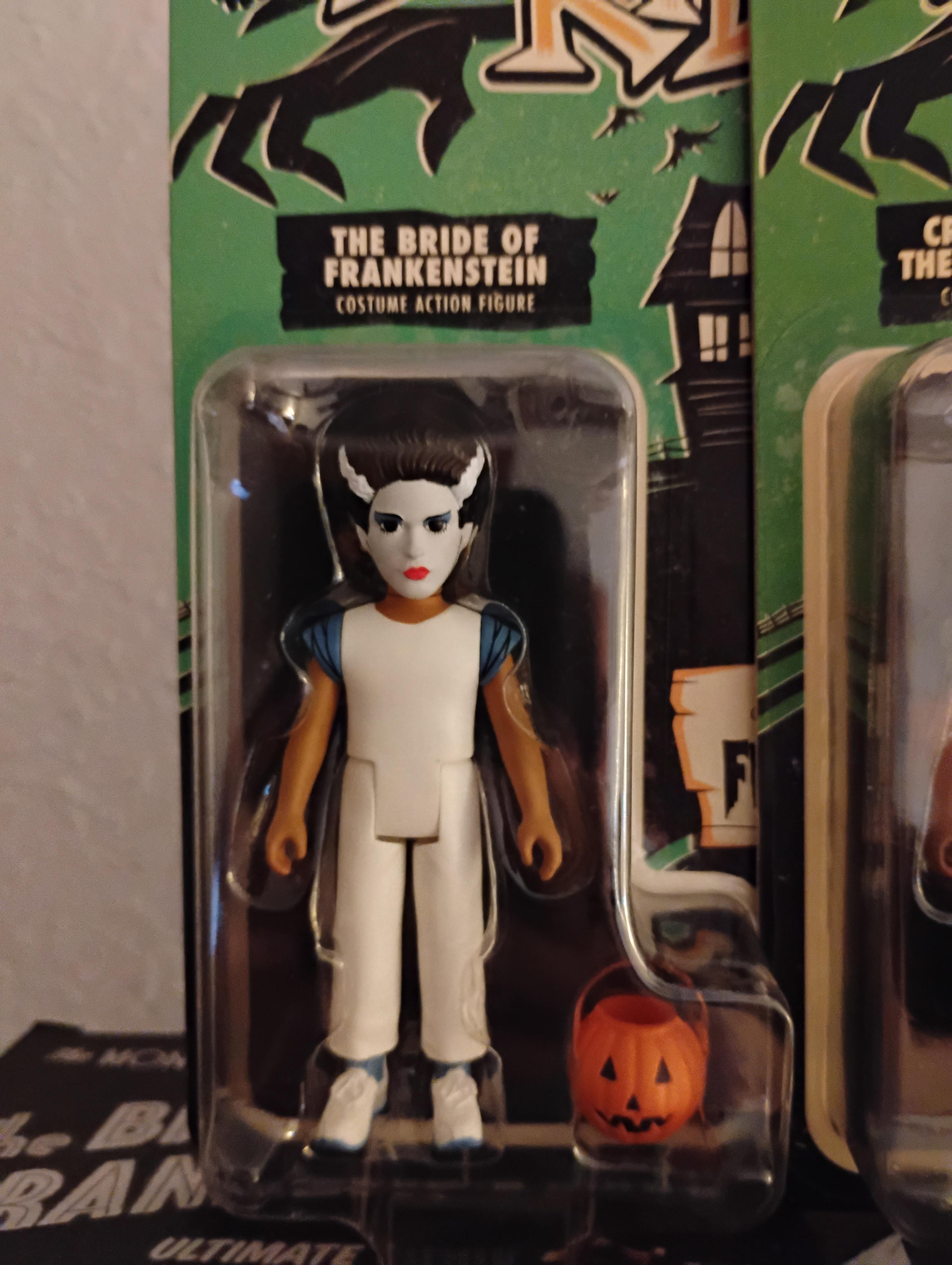 Super7 Halloween Kids ReAction Bride Frankenstein figurina