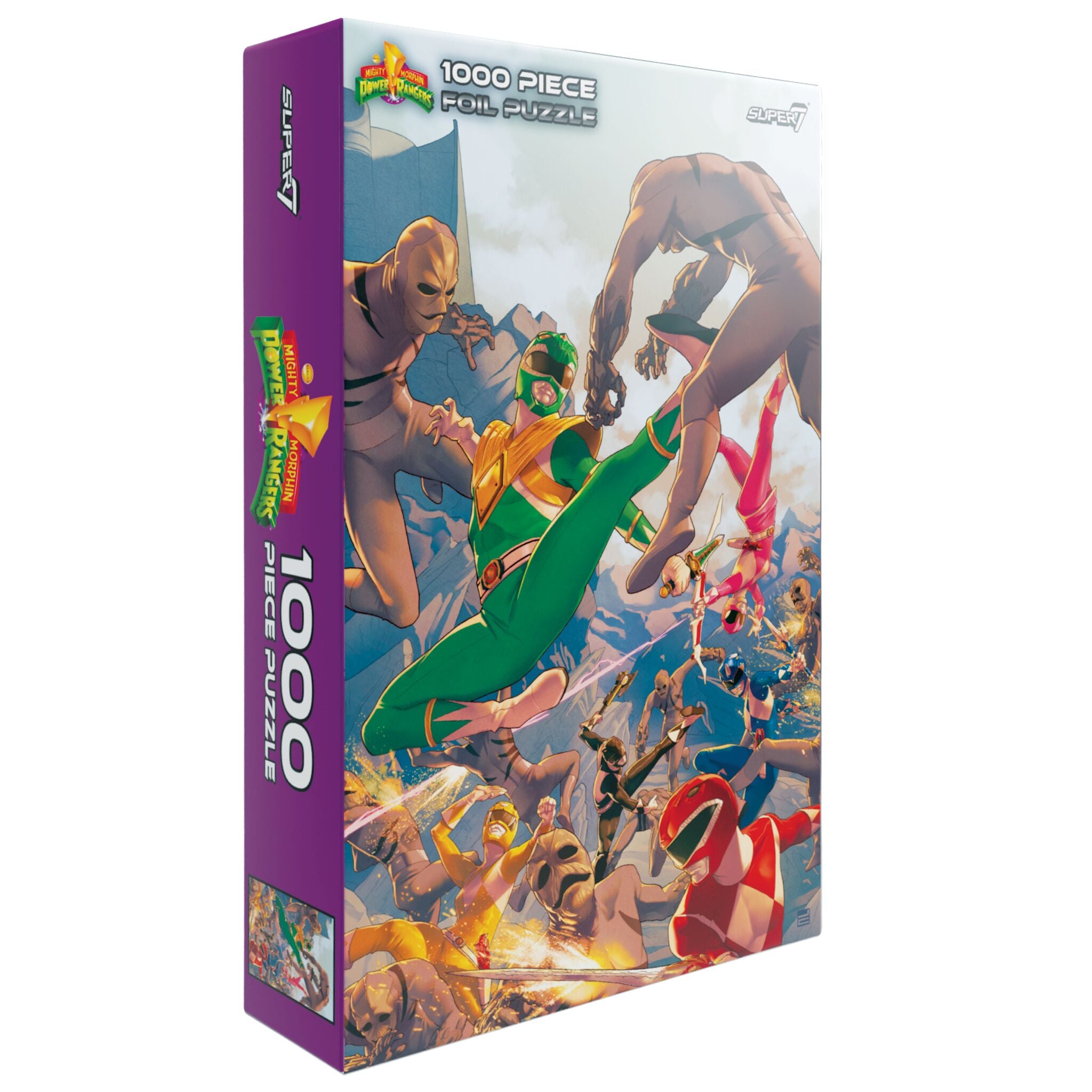 Super7 Power Rangers puzzle 1000 piese 50x68 cm