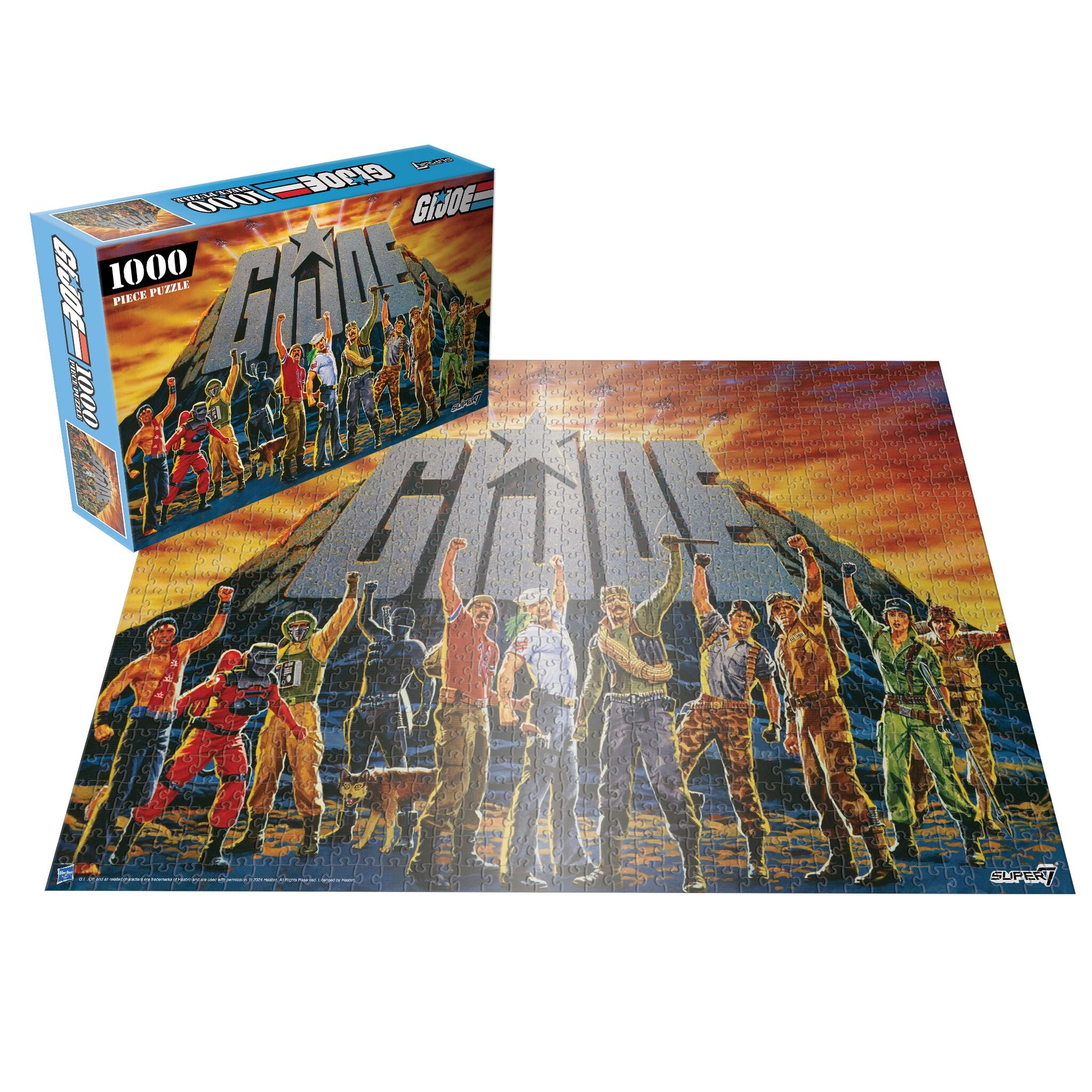 Super7 G.I. Joe Vintage Joe Catalog puzzle 1000 piese