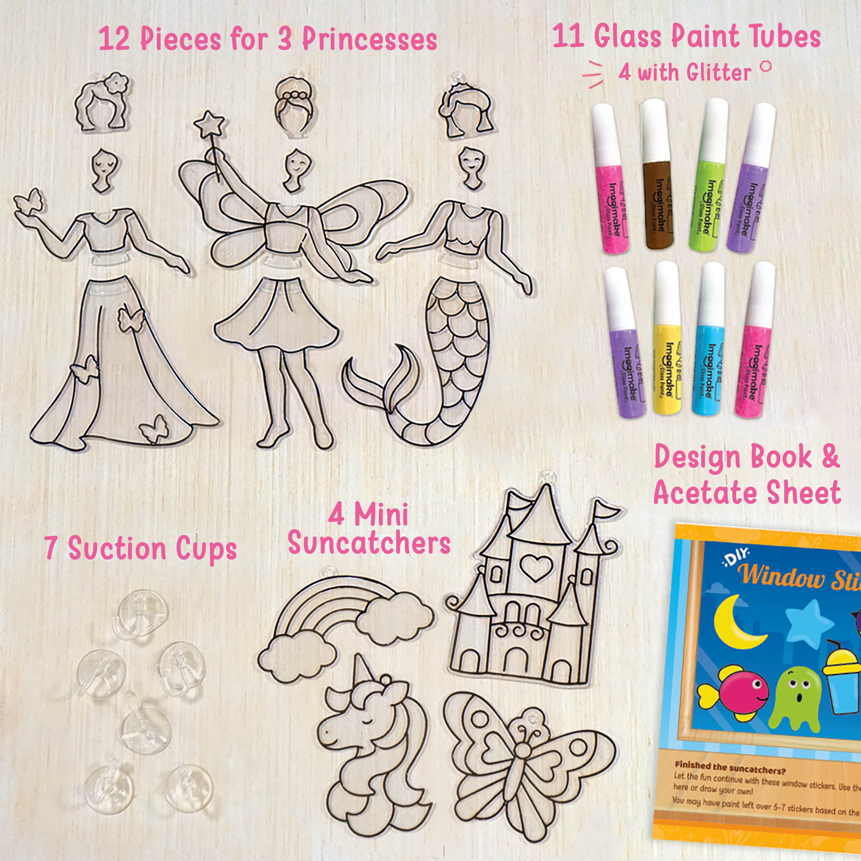 Imagimake Princess Craft combo sticla si mozaic