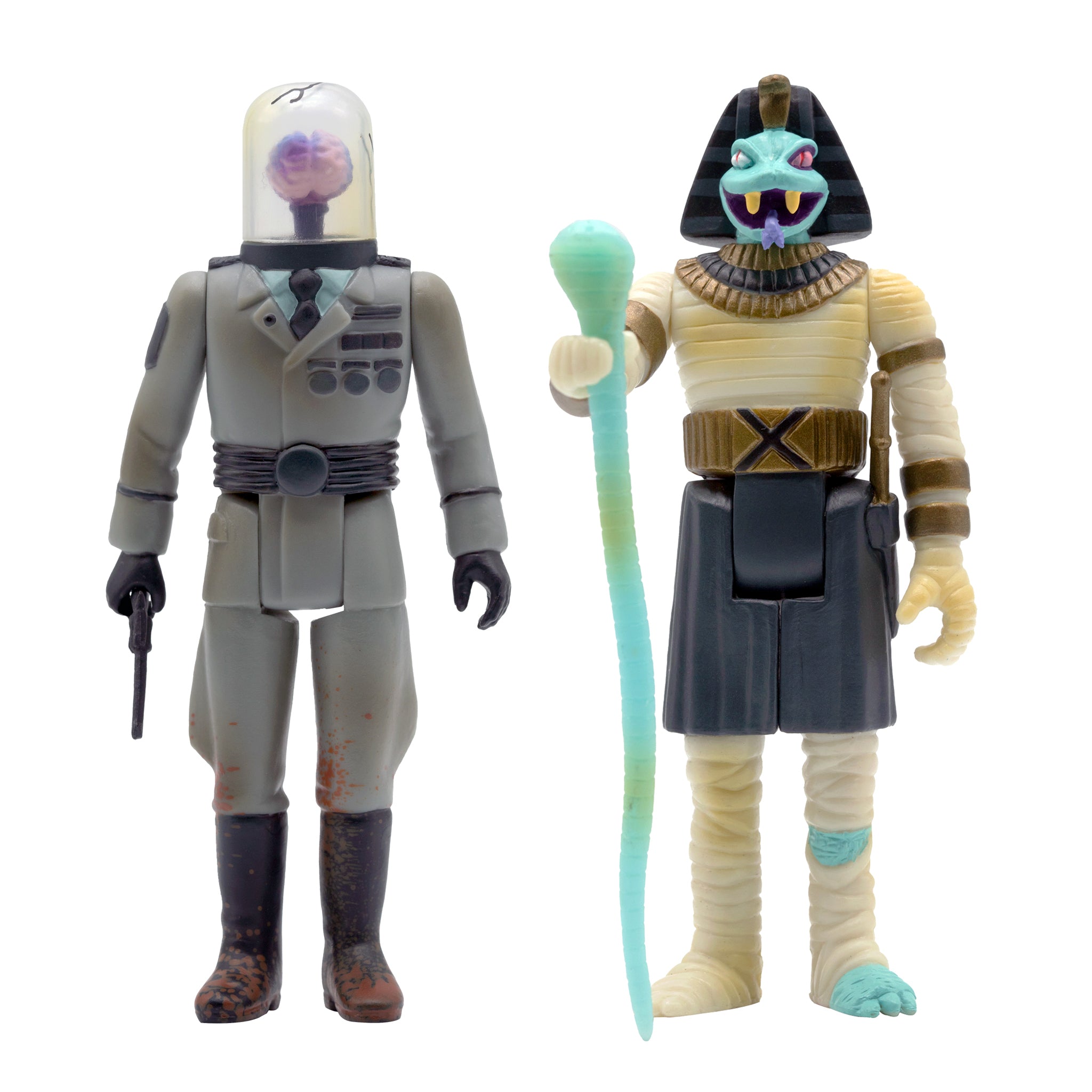 Super7 The Worst Snake Tut set 2 figurine ReAction
