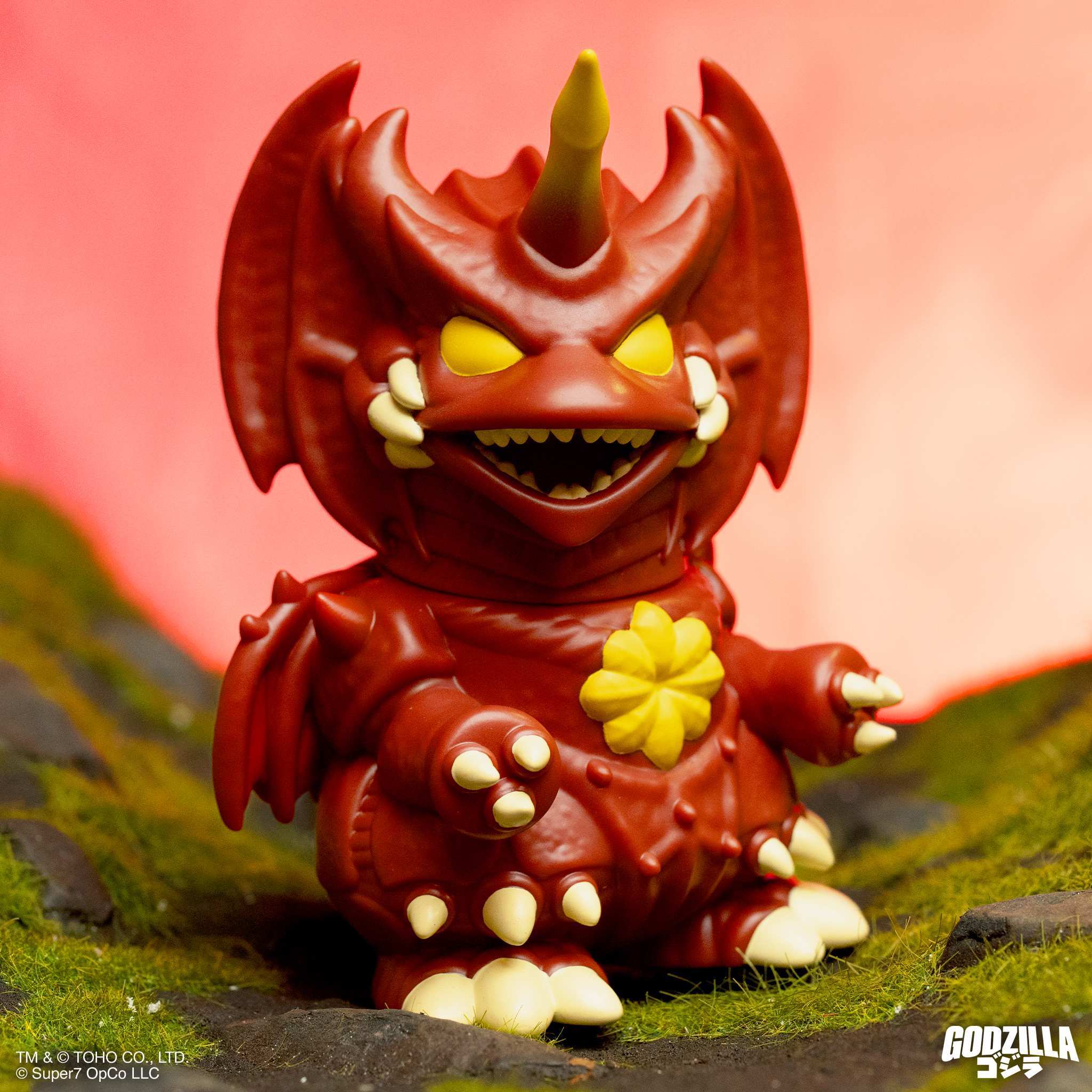 Super7 Toho FUN FUN Destoroyah figurina vinil 12,7 cm articulata