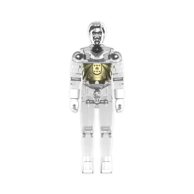 Super7 ReAction+ Time Traveler figurina 10 cm Clear
