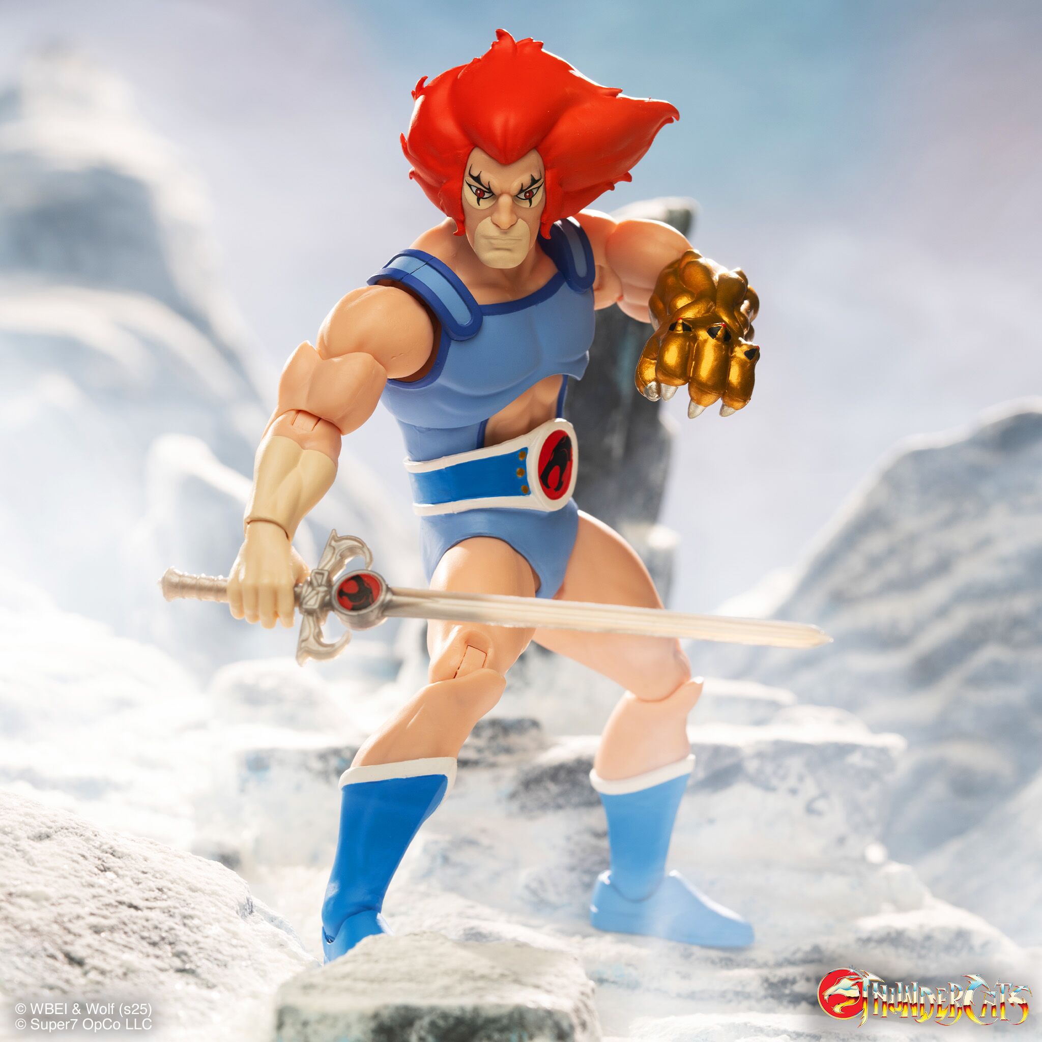 Super7 ThunderCats Deluxe Lion-O figurină 18 cm