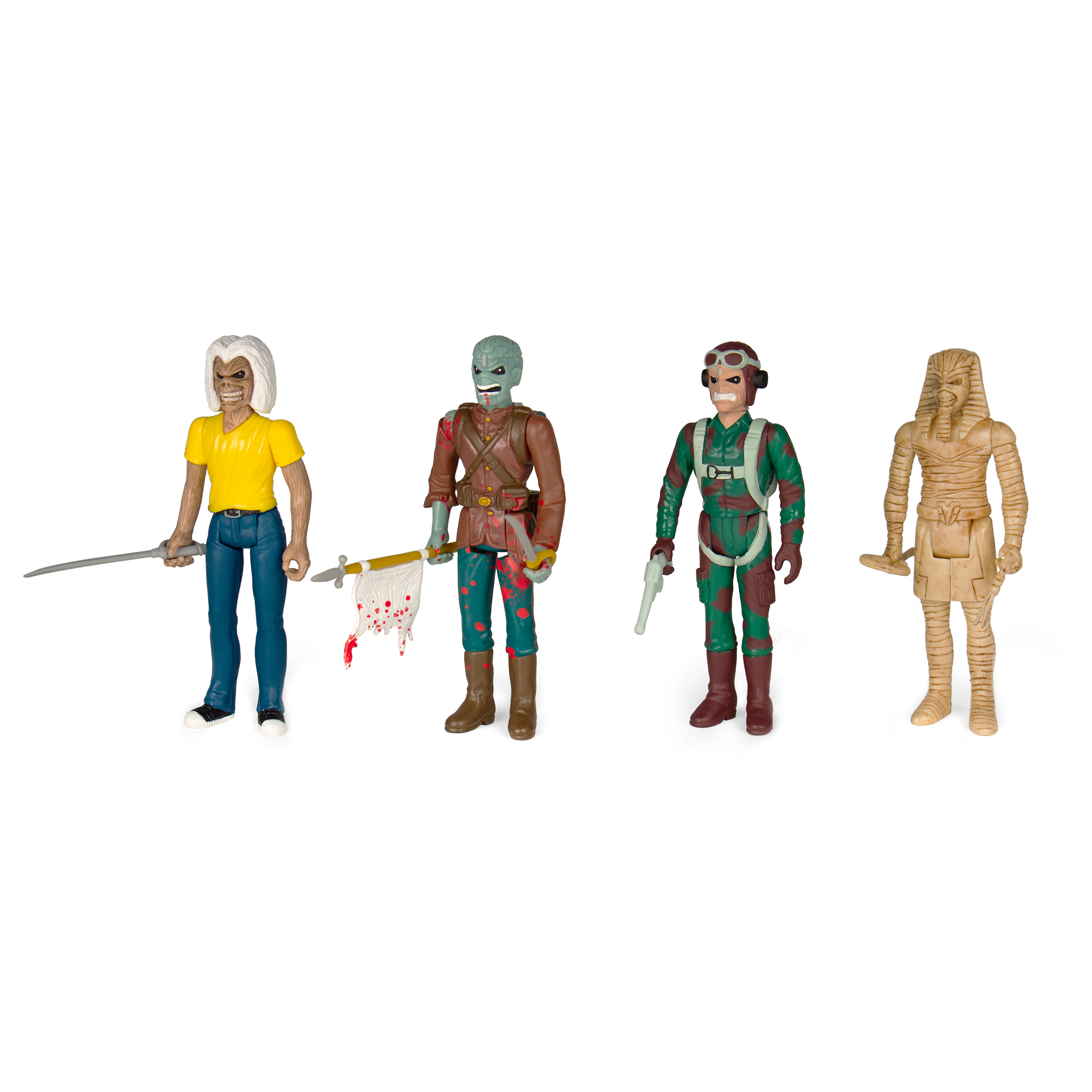 Super7 ReAction Iron Maiden set blind box 12 bucati Flat