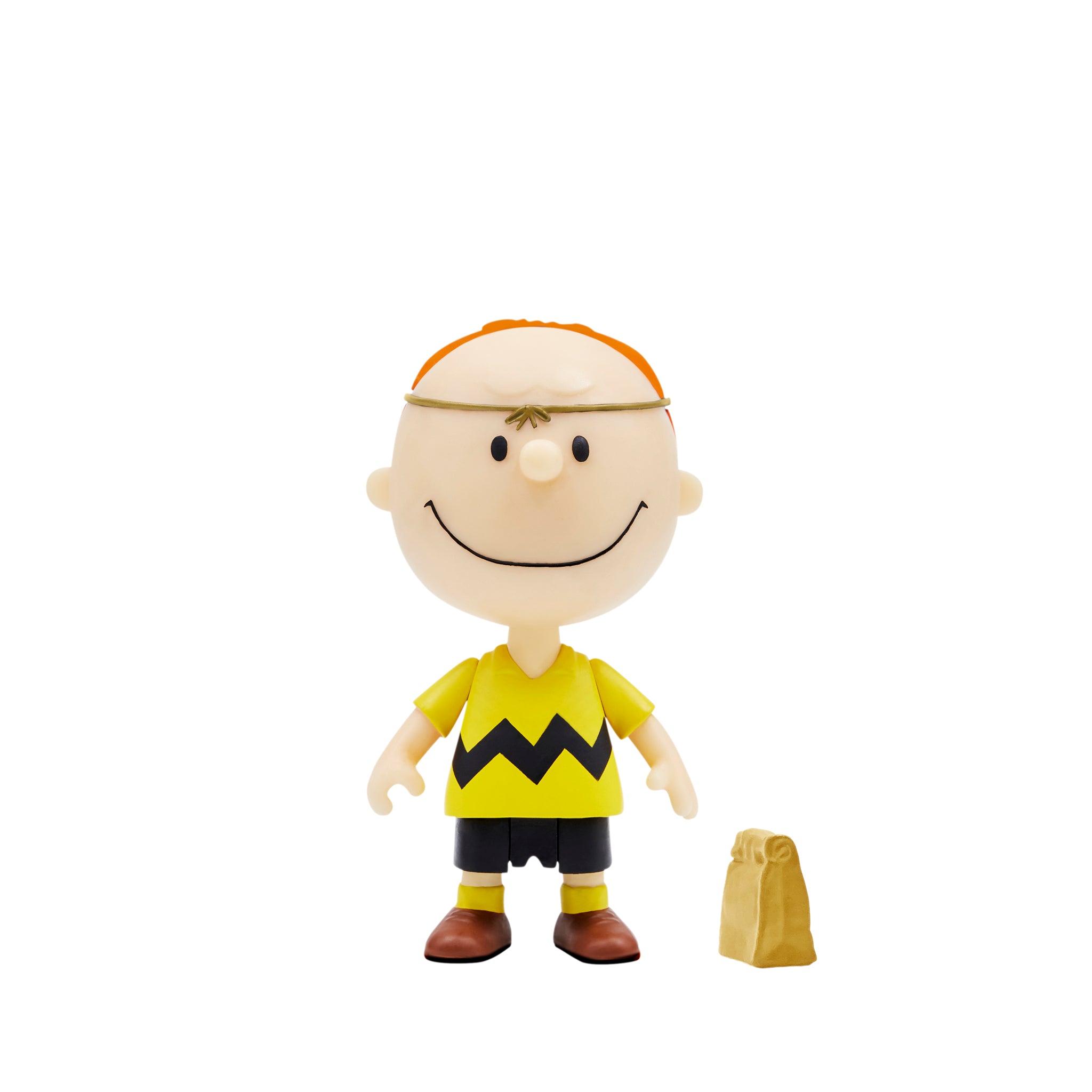 Super7 Peanuts ReAction Masked Charlie Brown figurina masca spate