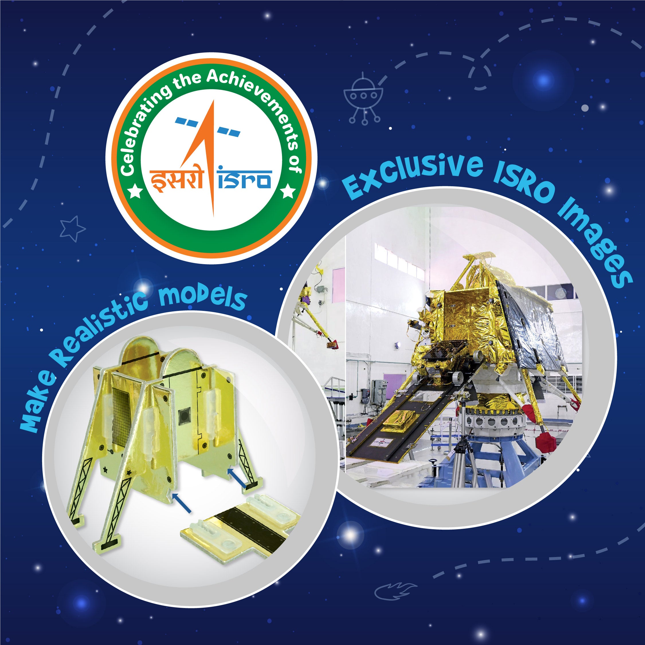 Imagimake Mapology Mission Chandrayaan macheta racheta 5 ani+