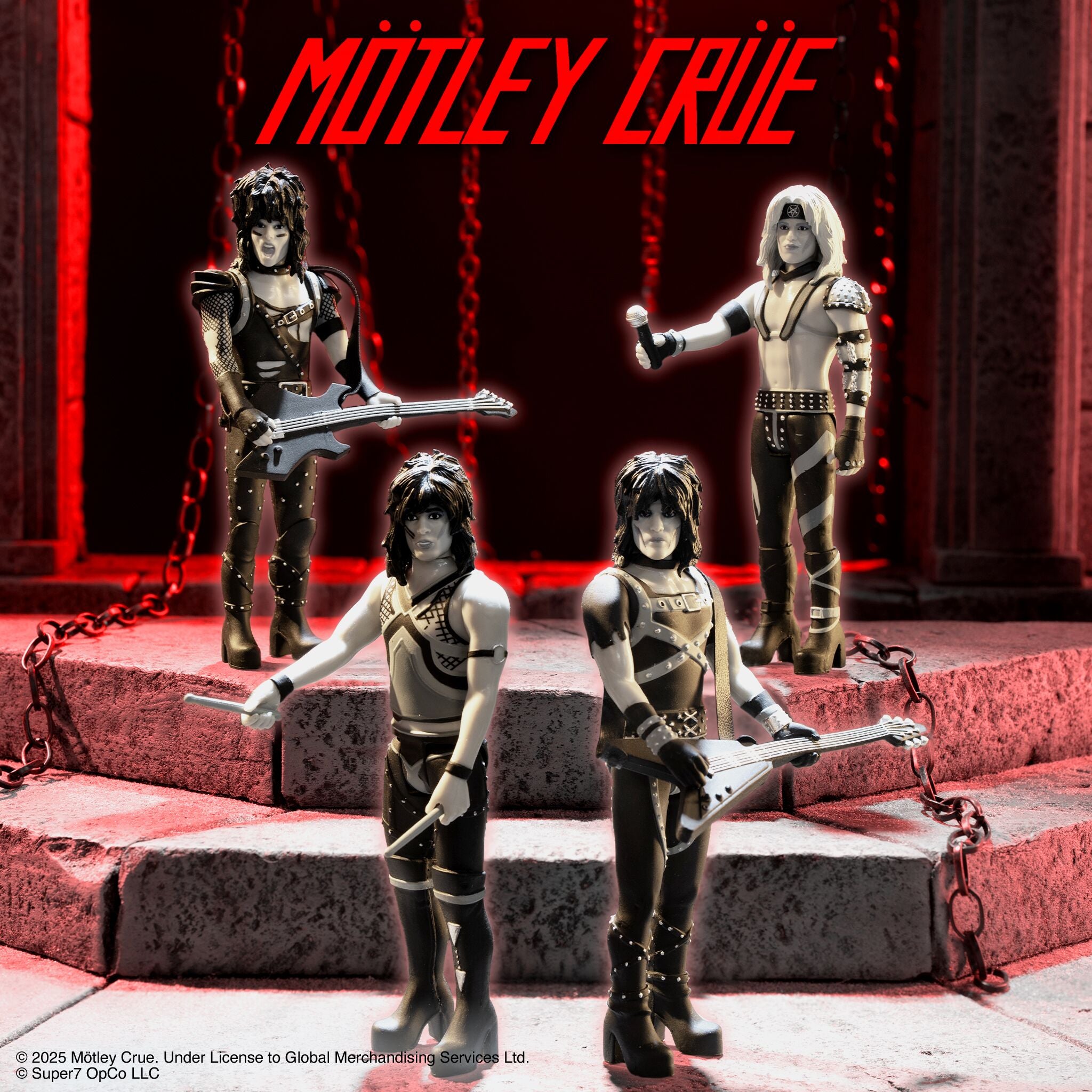 Super7 Motley Crue Mick Mars figurină Shout At The Devil