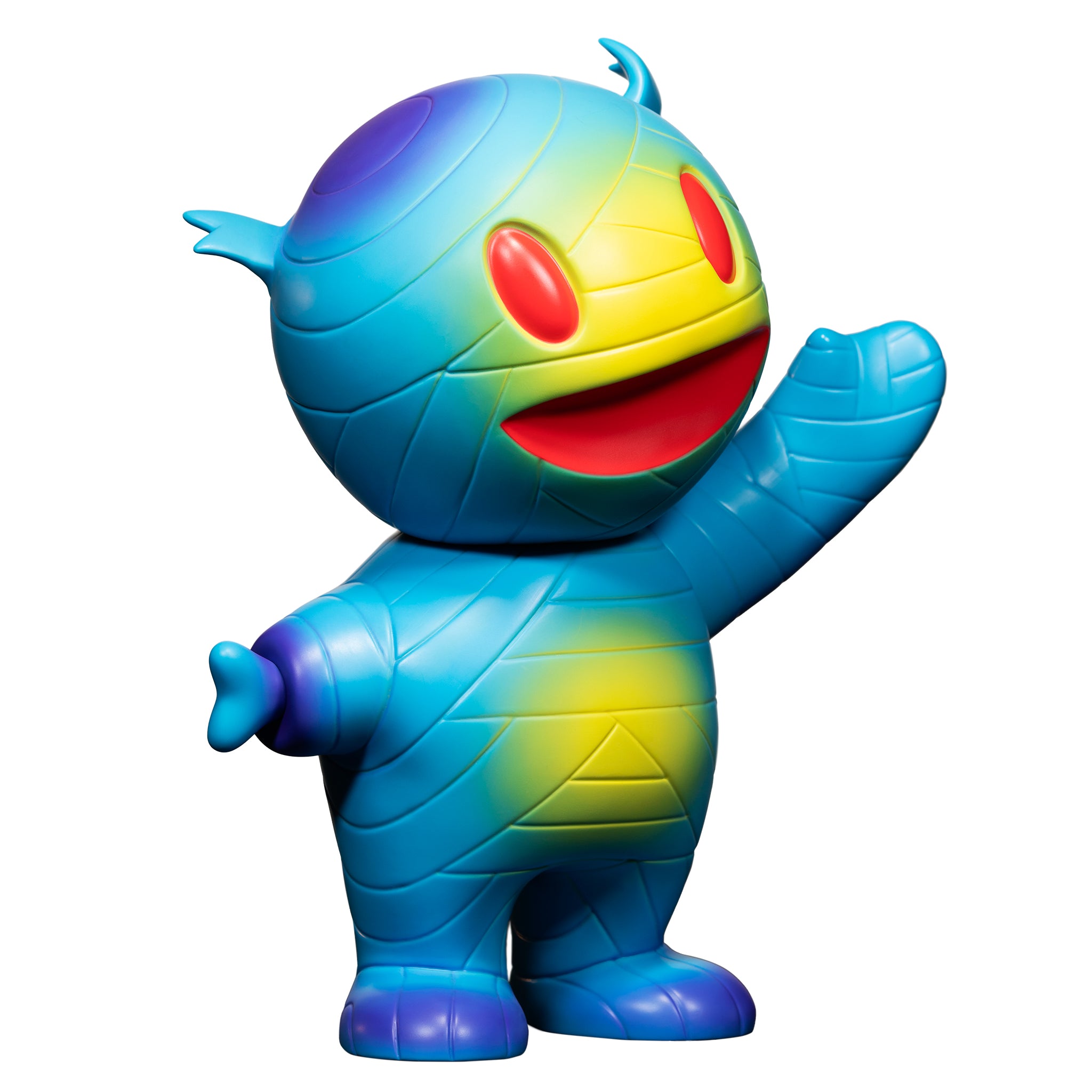 Super7 Supersize Mummy Boy figurina vinil albastru galben
