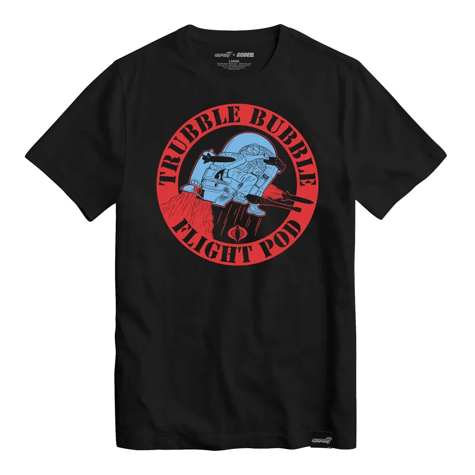 Super7 G.I. Joe Cobra Flight Pod tricou bumbac albastru
