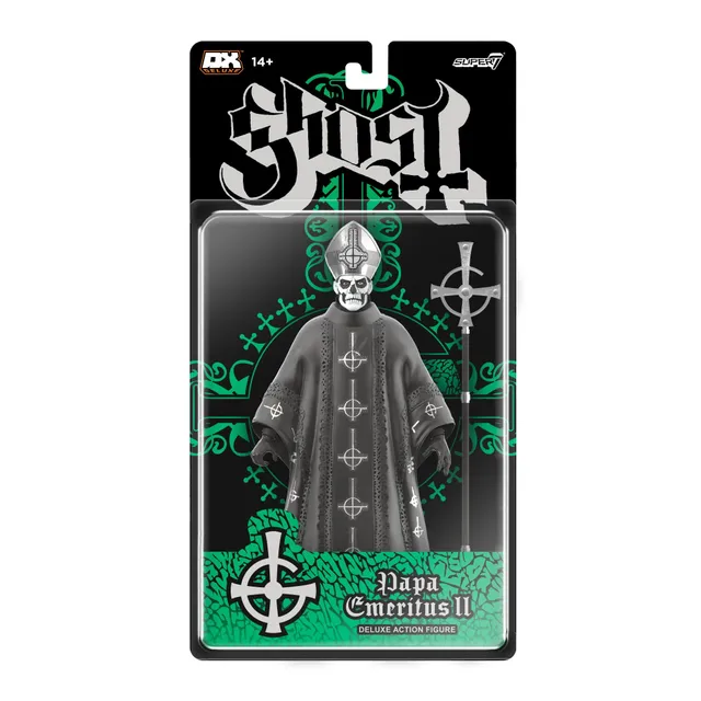 Super7 Ghost Deluxe Papa Emeritus II figurina 18 cm