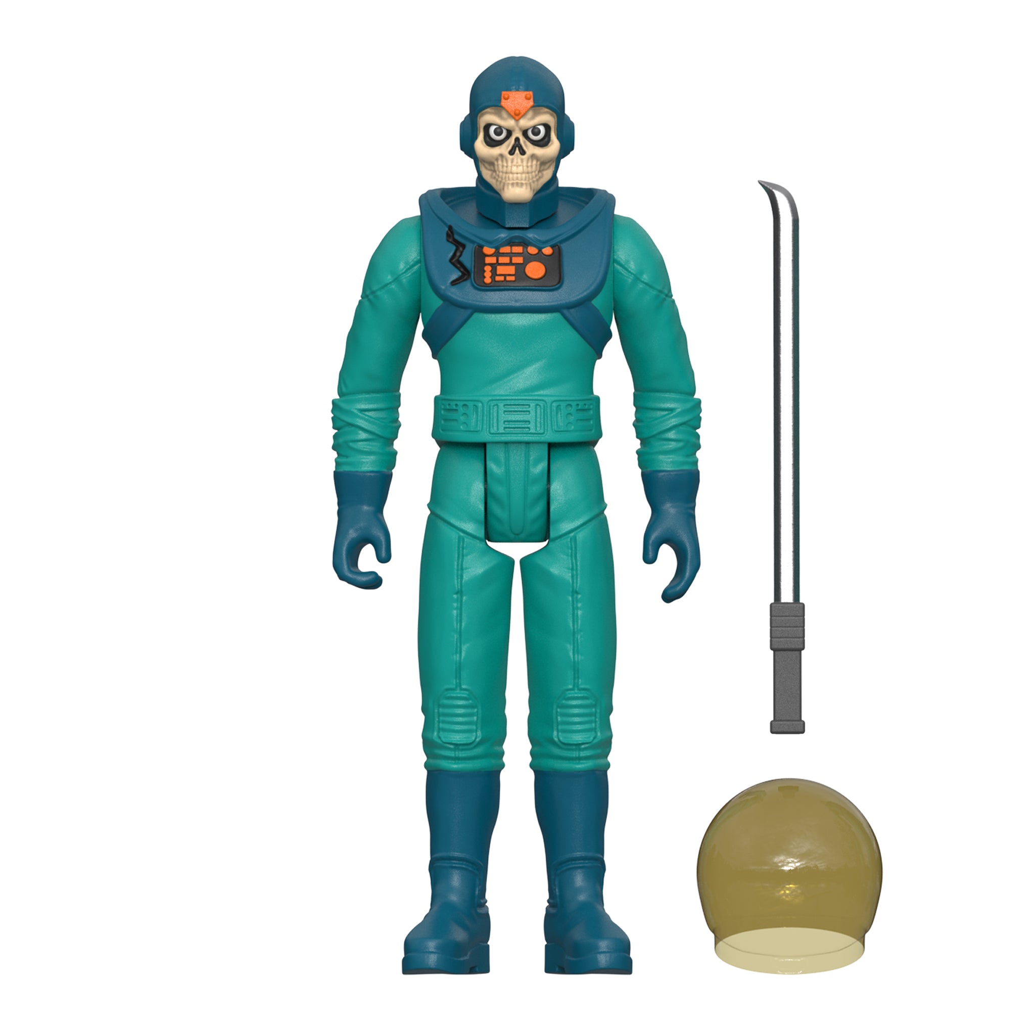Super7 Astro Zombies figurină articulată Zombie Teal Blue 9,5 cm