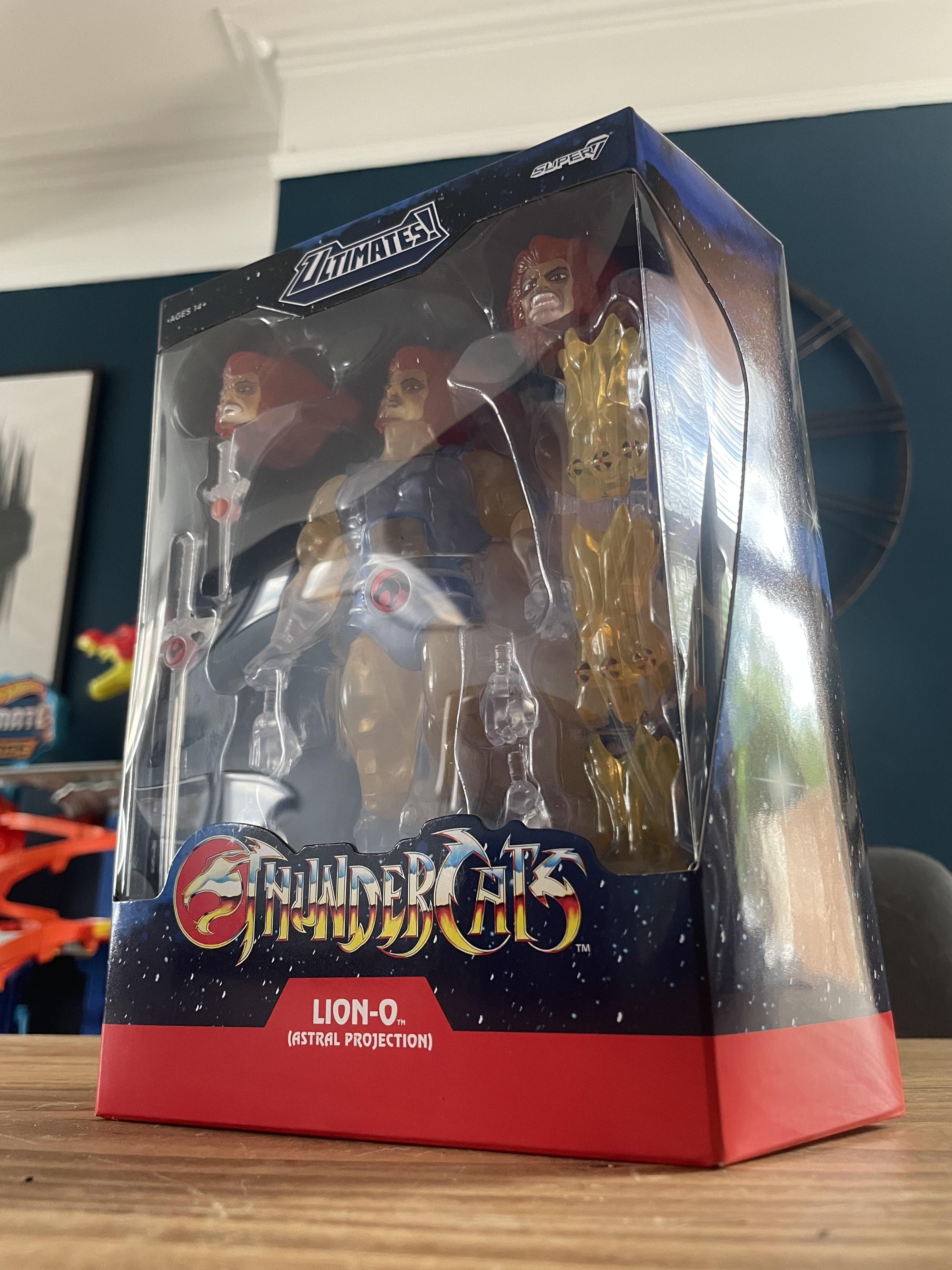 Super7 ThunderCats Ultimates Lion-O figurina astrala 18 cm