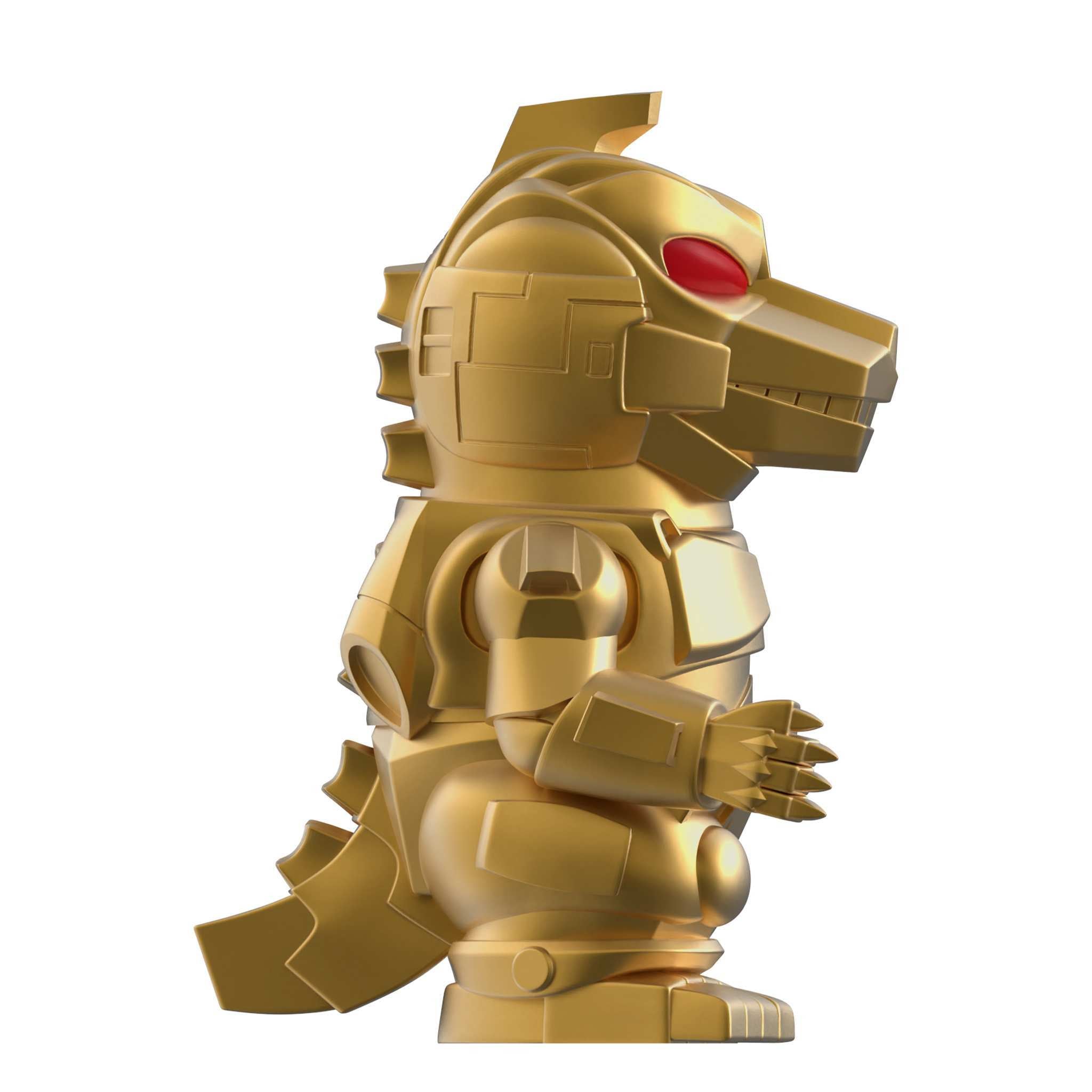 Super7 Toho FUN! FUN! Mechagodzilla figurina vinil auriu 5 inch
