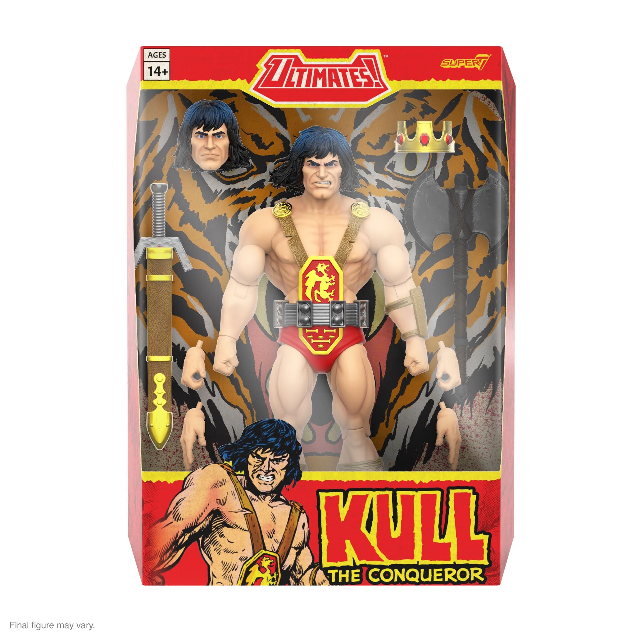 Super7 ULTIMATES Conan Kull set figurine Wave 2 benzi desenate