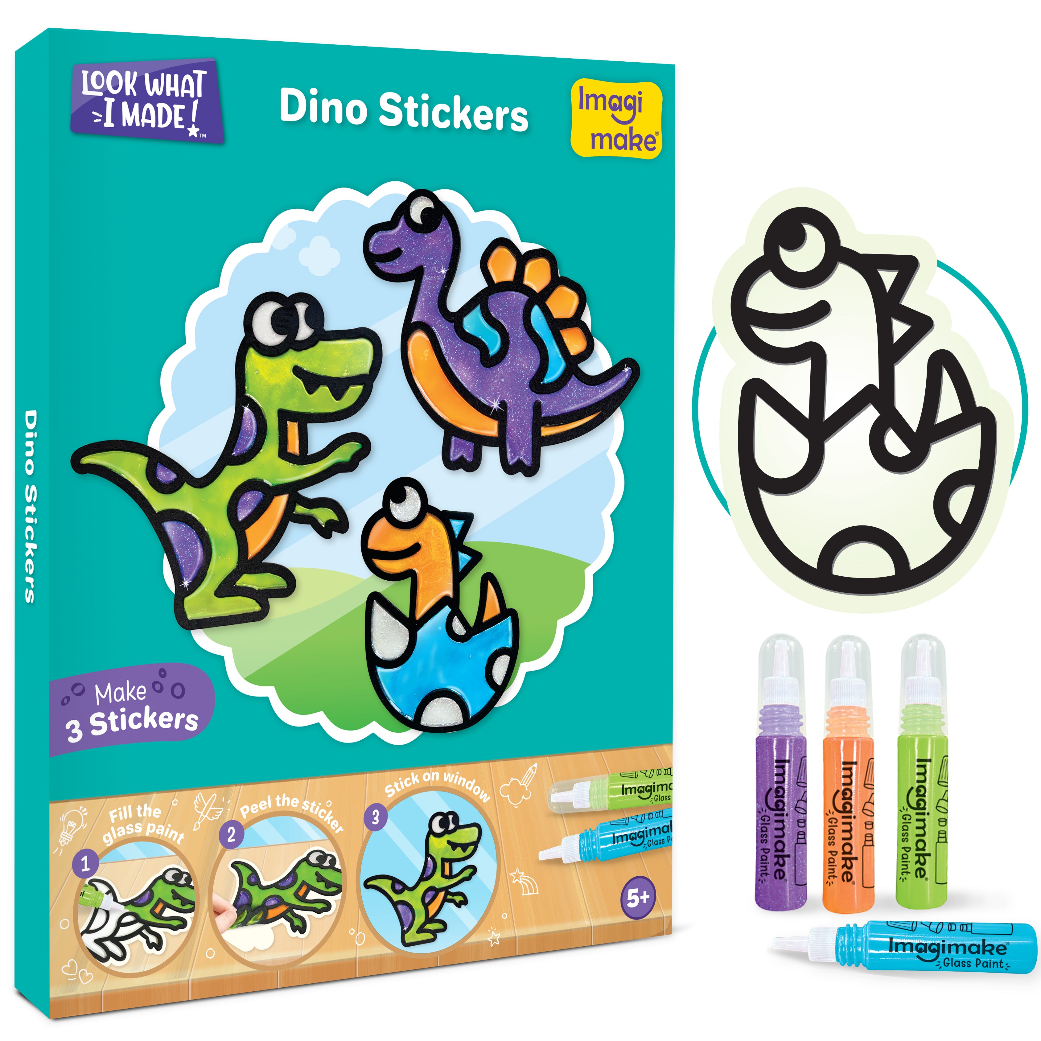 Imagimake Awesome Craft 5-in-1 set creatie fete 5-9 ani