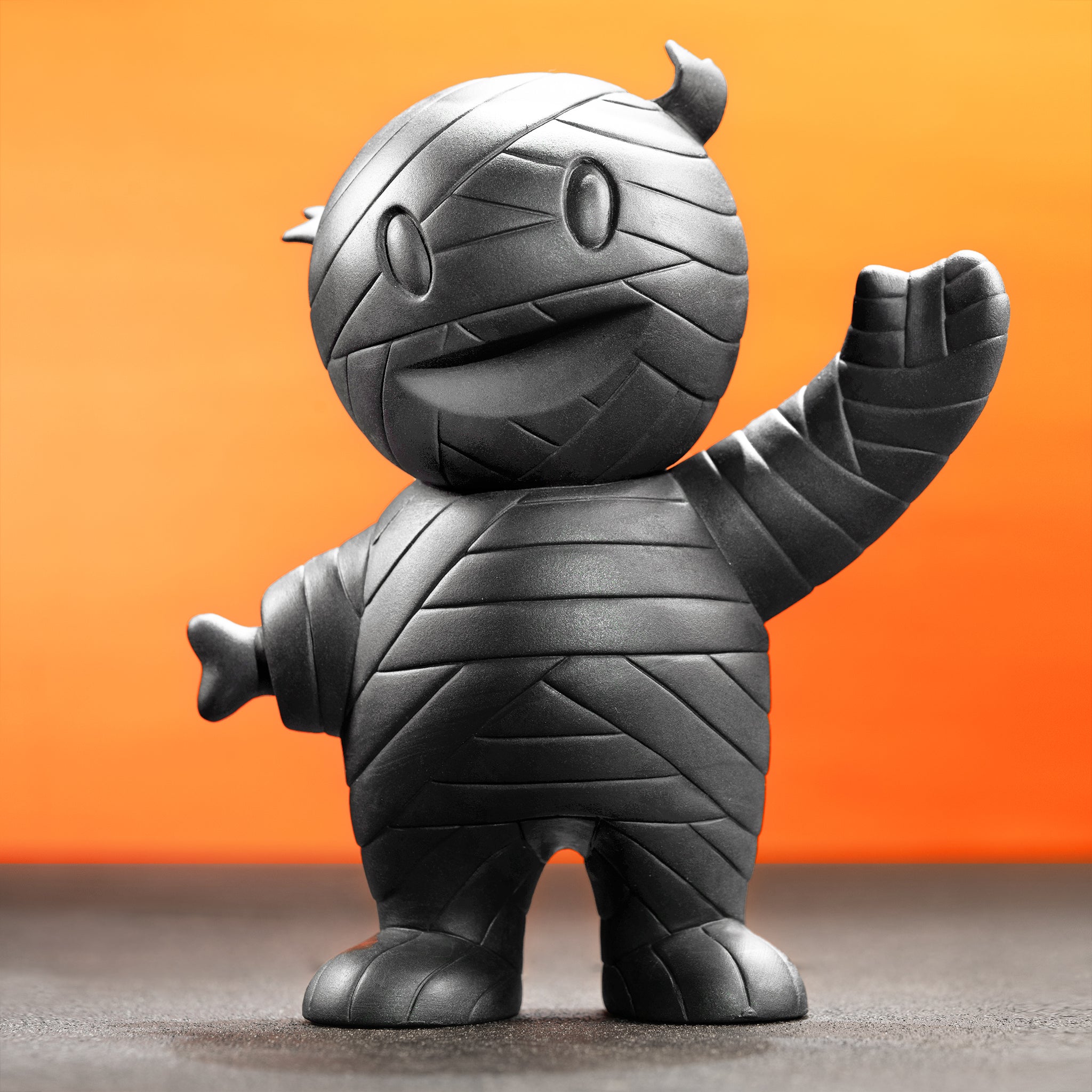 Super7 Mummy Boy Porcelain statueta negru 14cm