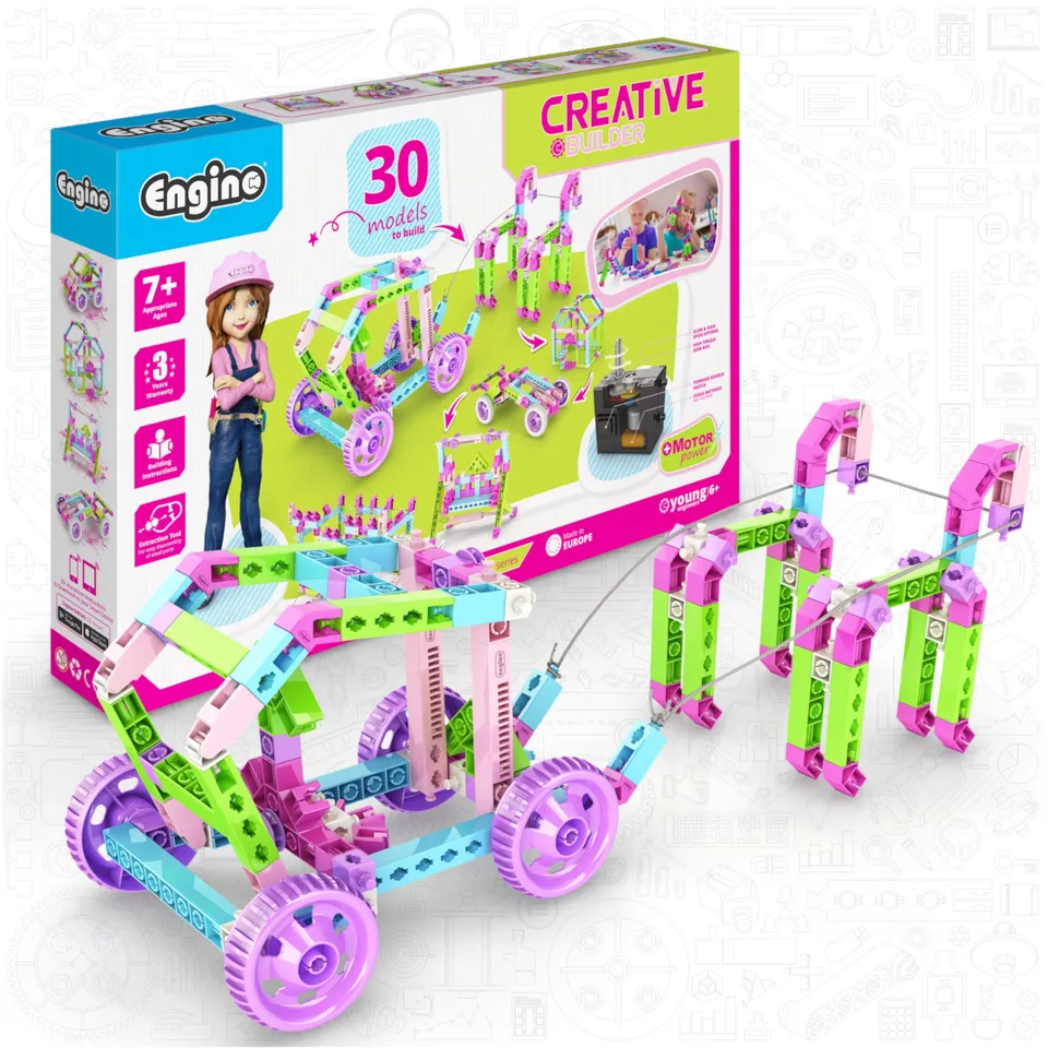 Engino Creative Builder set construcție 30 modele 166 piese