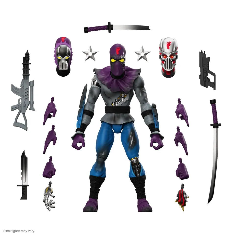 Super7 ULTIMATES! Foot Soldier Battle Damaged figurina 18cm