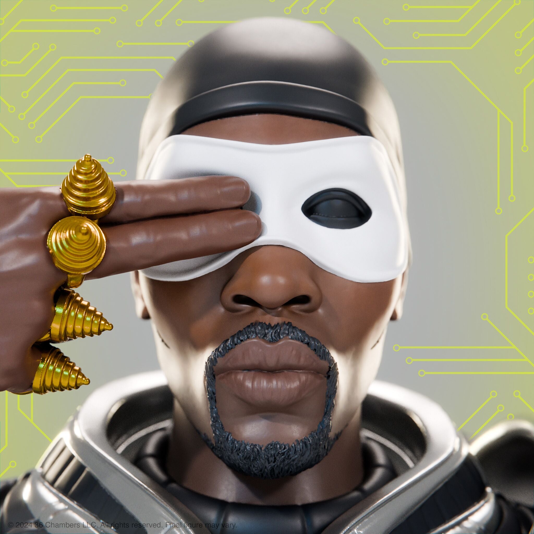 Super7 Ultimates Wave 01 RZA Bobby Digital figurina 18 cm metalic