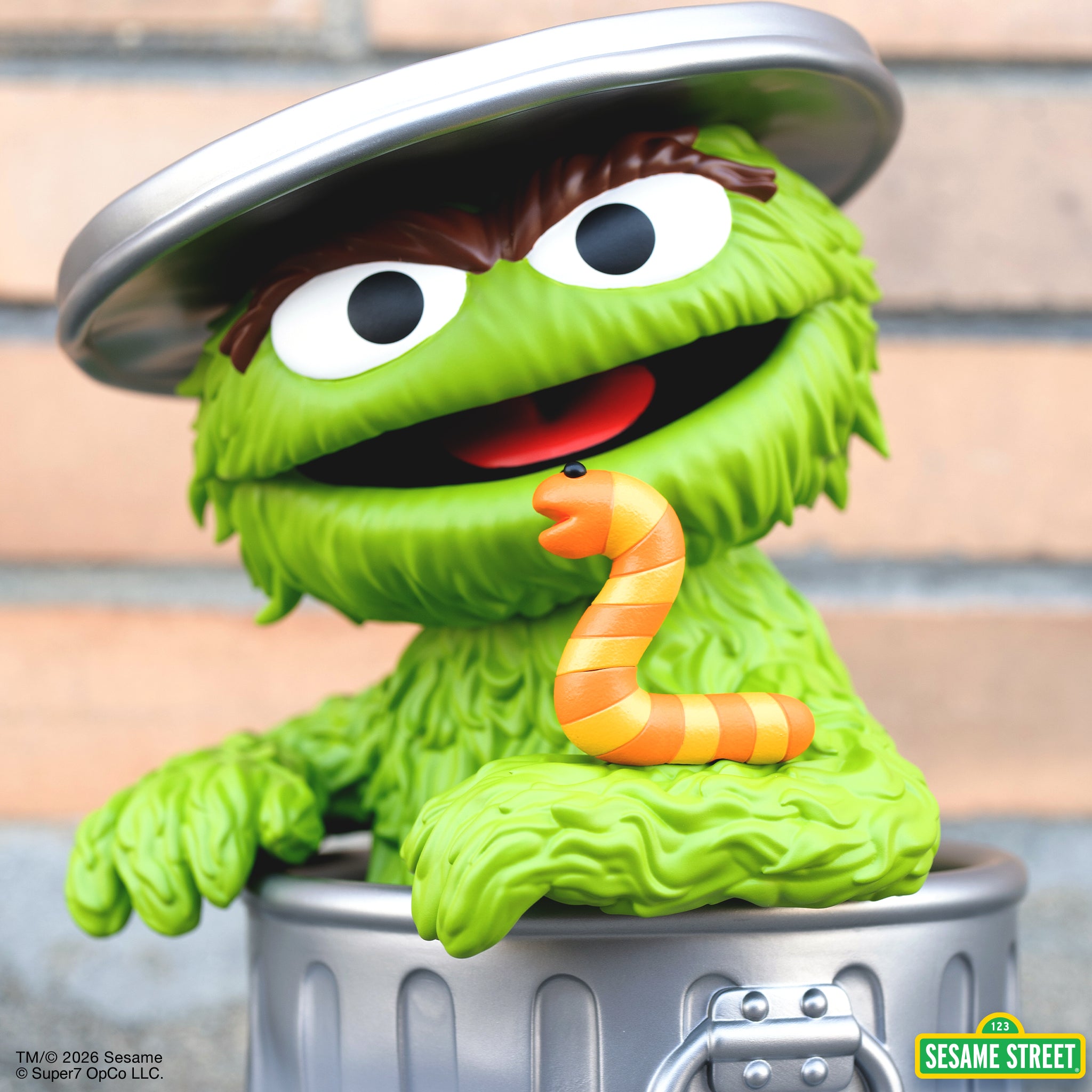 Super7 SuperSize Oscar The Grouch figurina vinil 40 cm