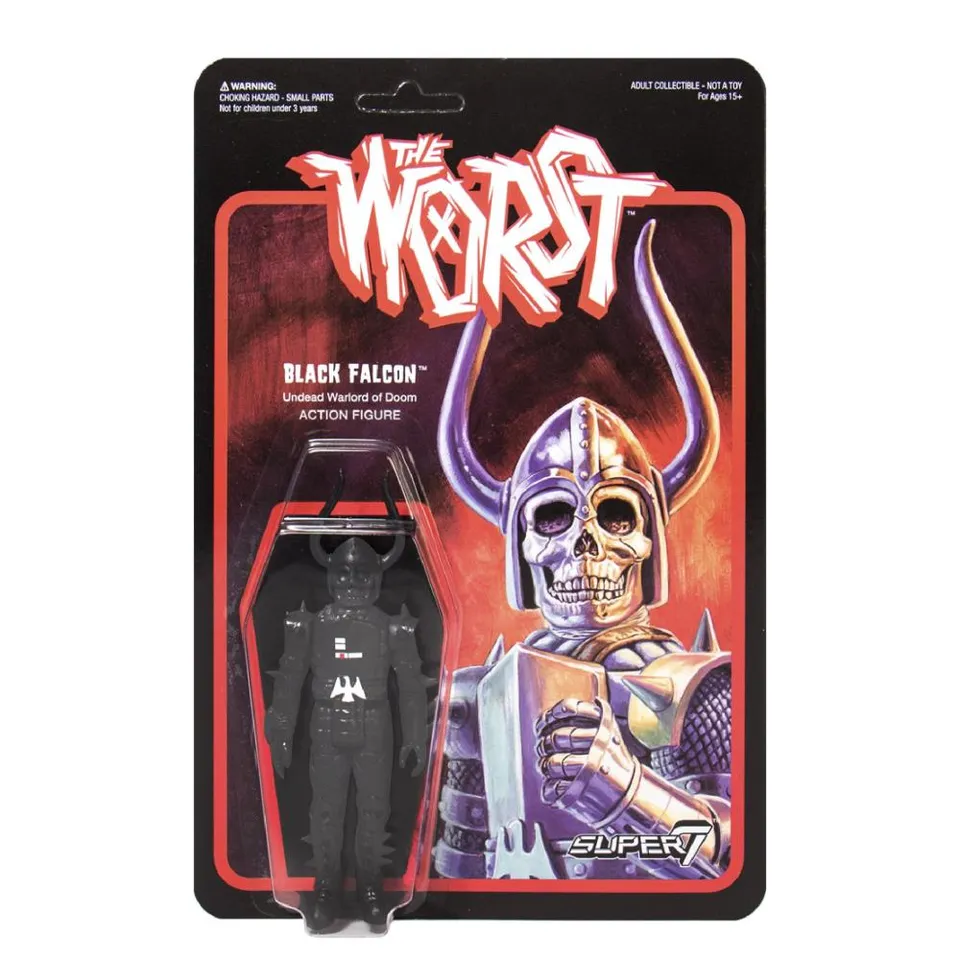 Super7 The Worst Black Falcon Star Worst figurina 9,5 cm