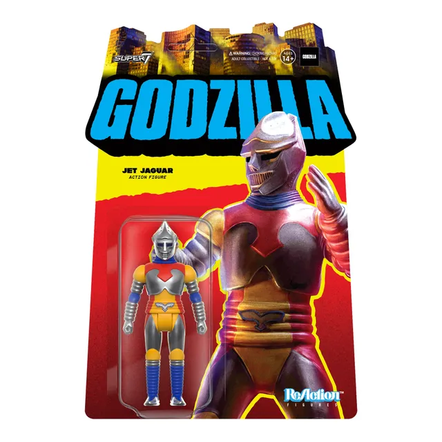 Super7 Toho Jet Jaguar figurina articulata 9,5 cm