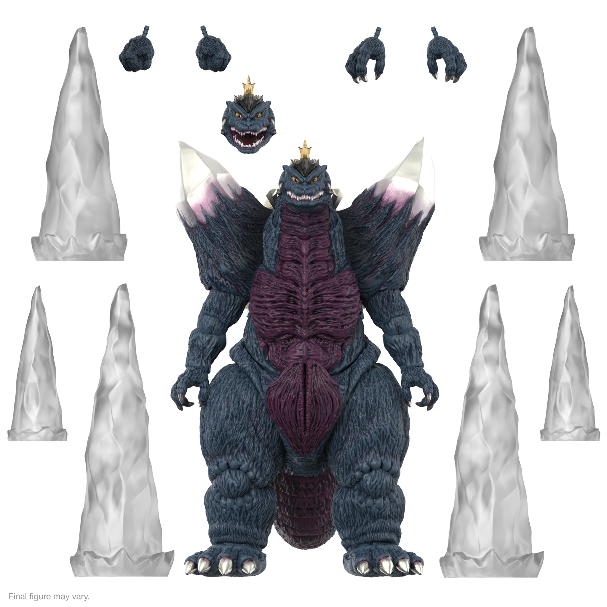 Super7 Ultimates SpaceGodzilla Moguera set 2 figurine 18cm