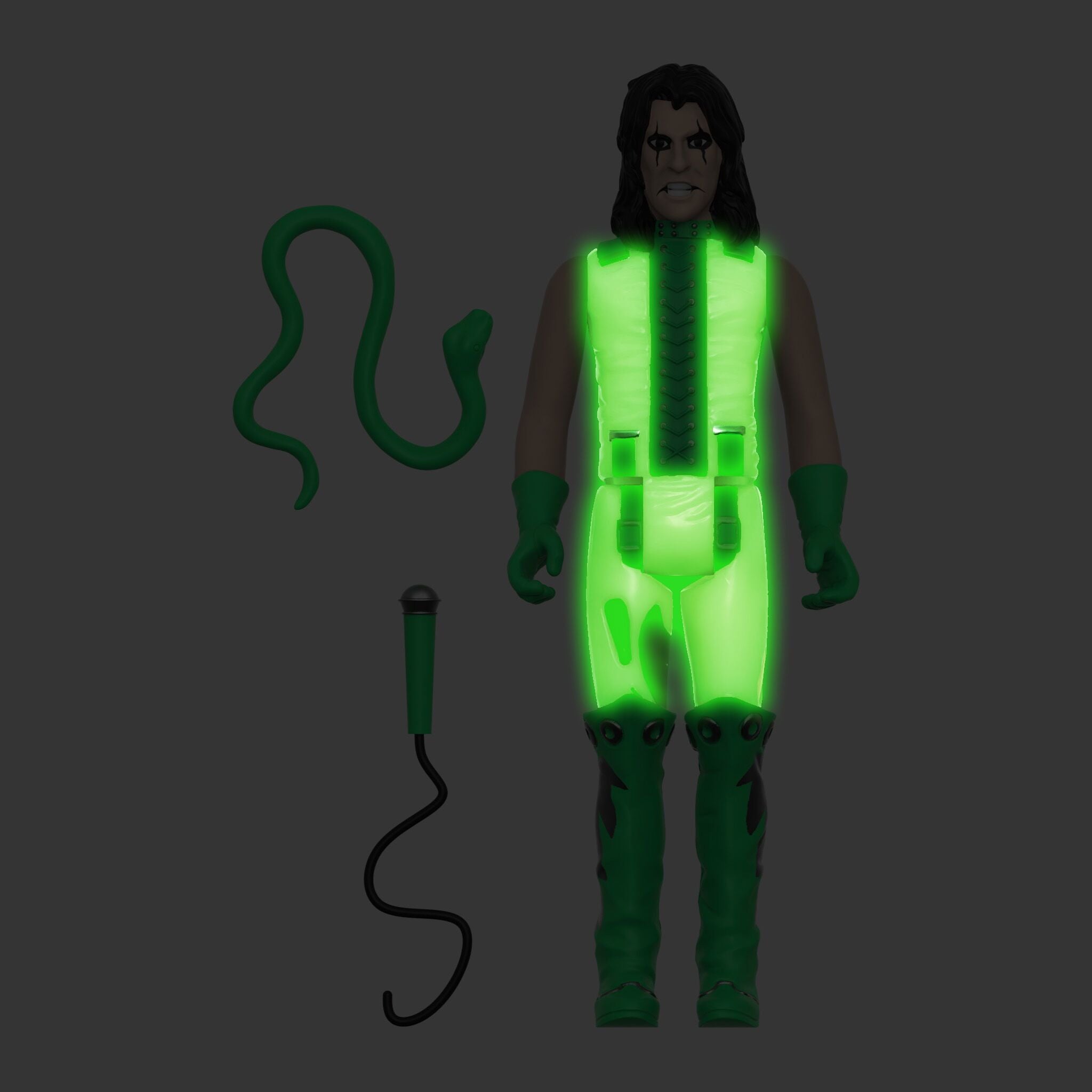 Super7 ReAction Alice Cooper Glow figurina fosforescenta