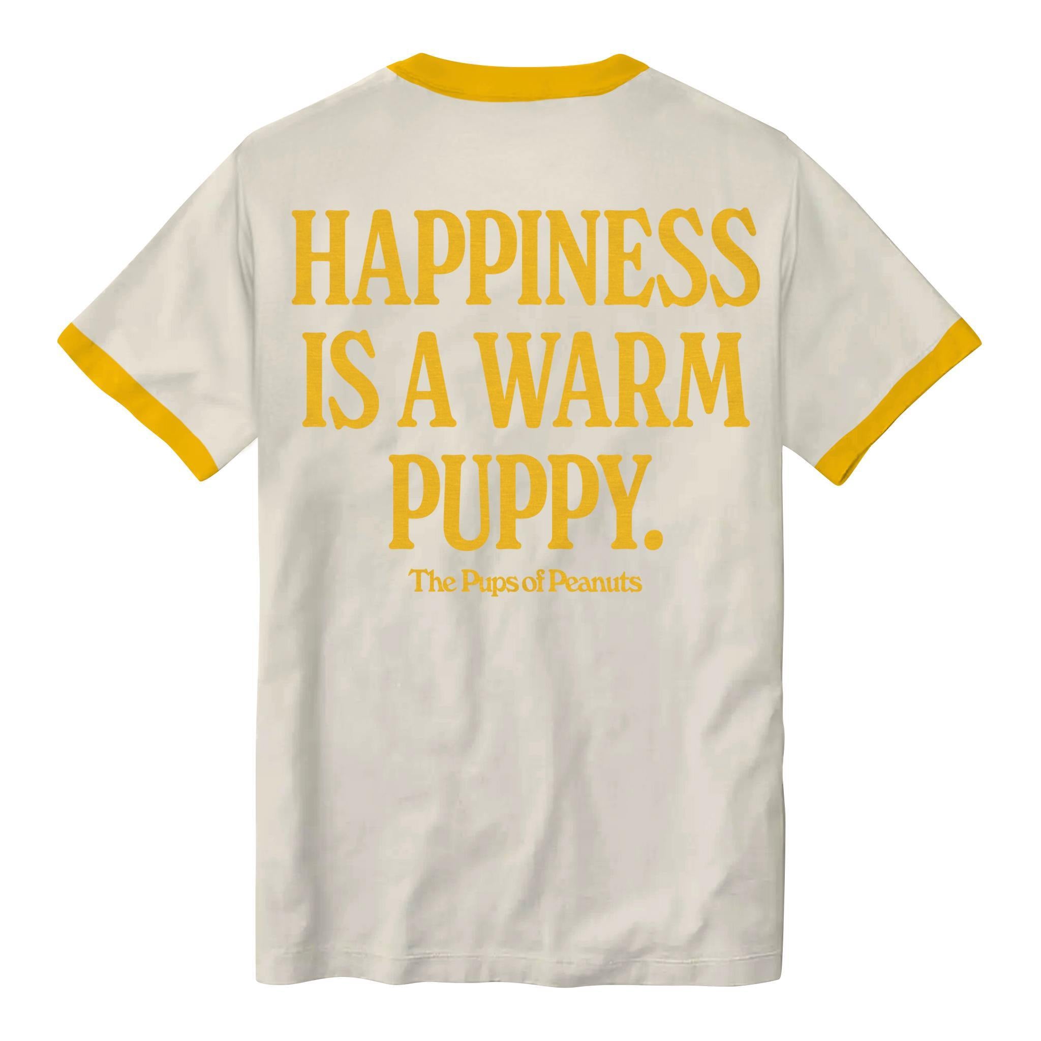 Super7 Peanuts Warm Hug tricou bumbac alb vintage