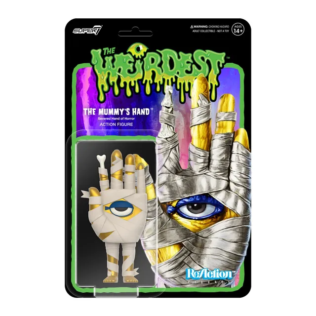 Super7 The Weirdest Mummy's Hand figurina Infernal Curse aurie