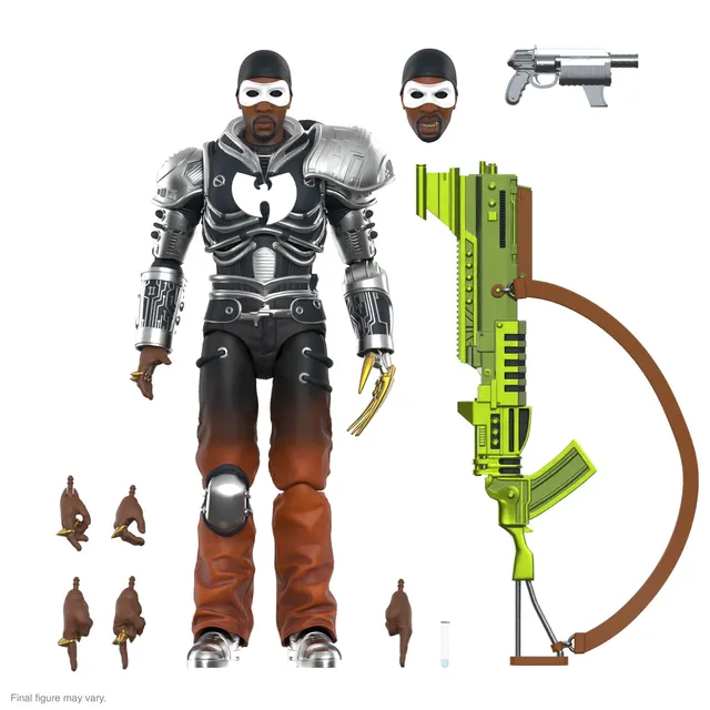 Super7 Ultimates Wave 01 RZA Bobby Digital figurina 18 cm metalic