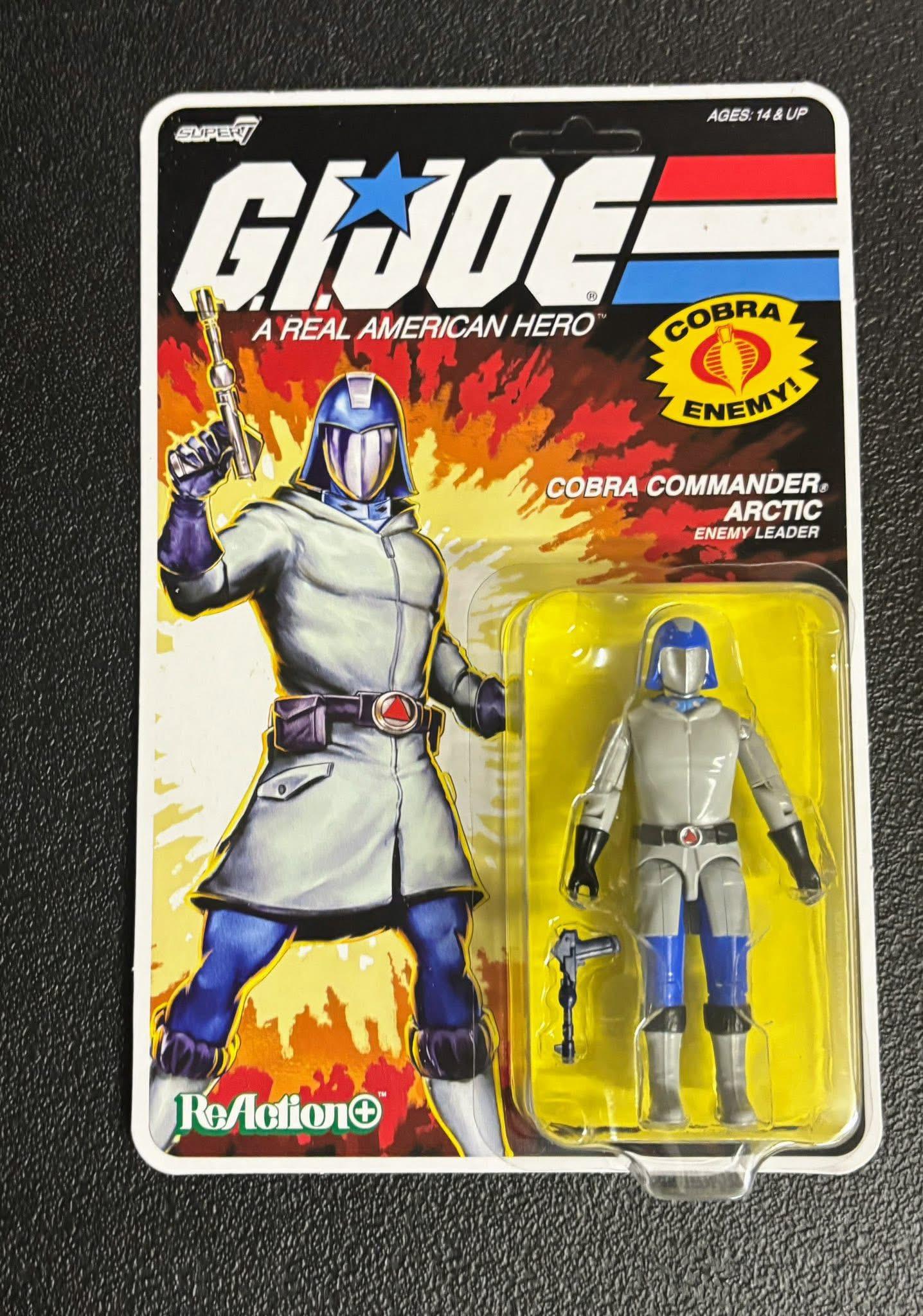 Super7 G.I. Joe Wild Bill Cartoon figurina 9,5 cm rucsac