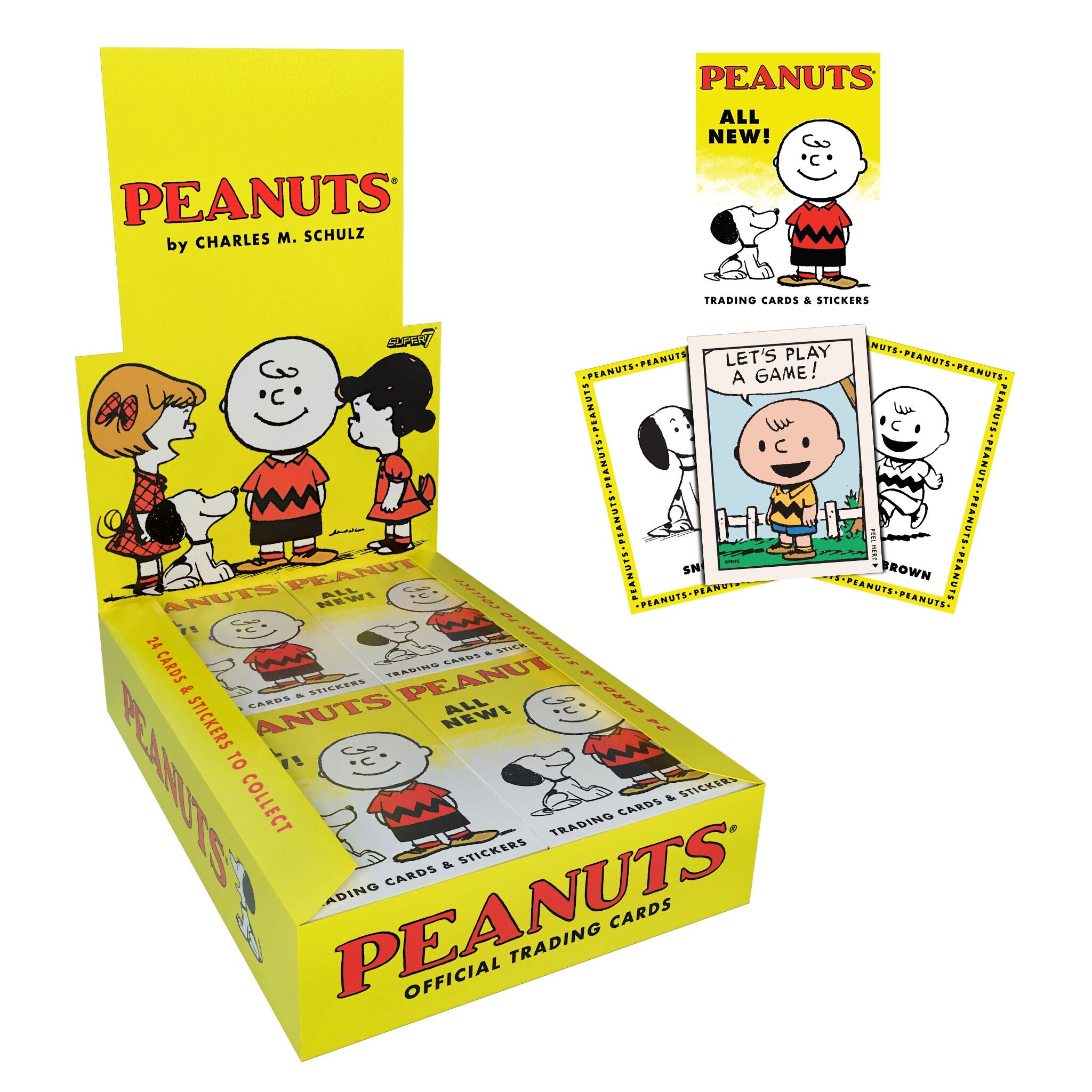 Super7 Peanuts Wax Pack carduri 5+1 plic
