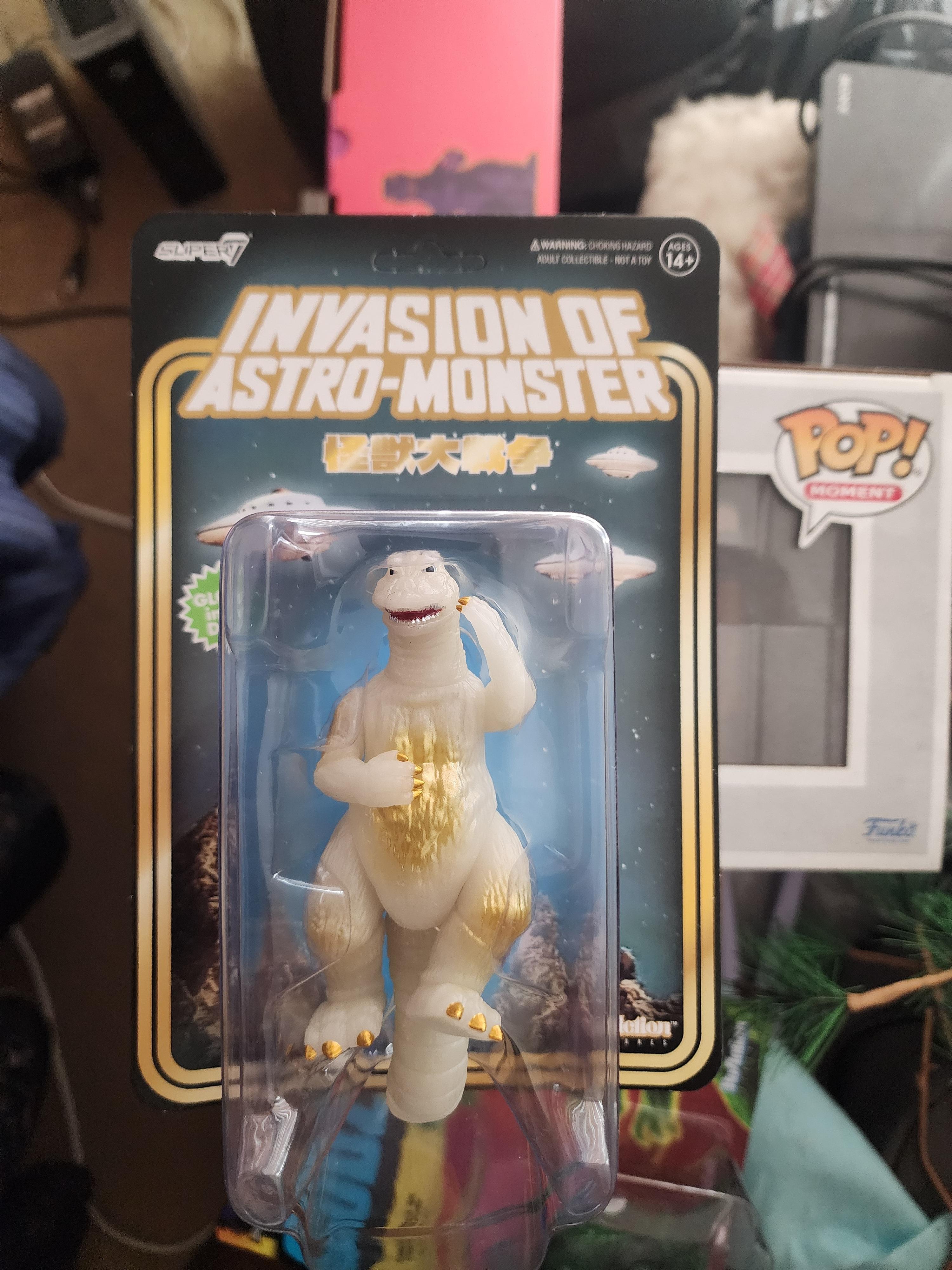Super7 ReAction Godzilla 65 figurina glow Victory